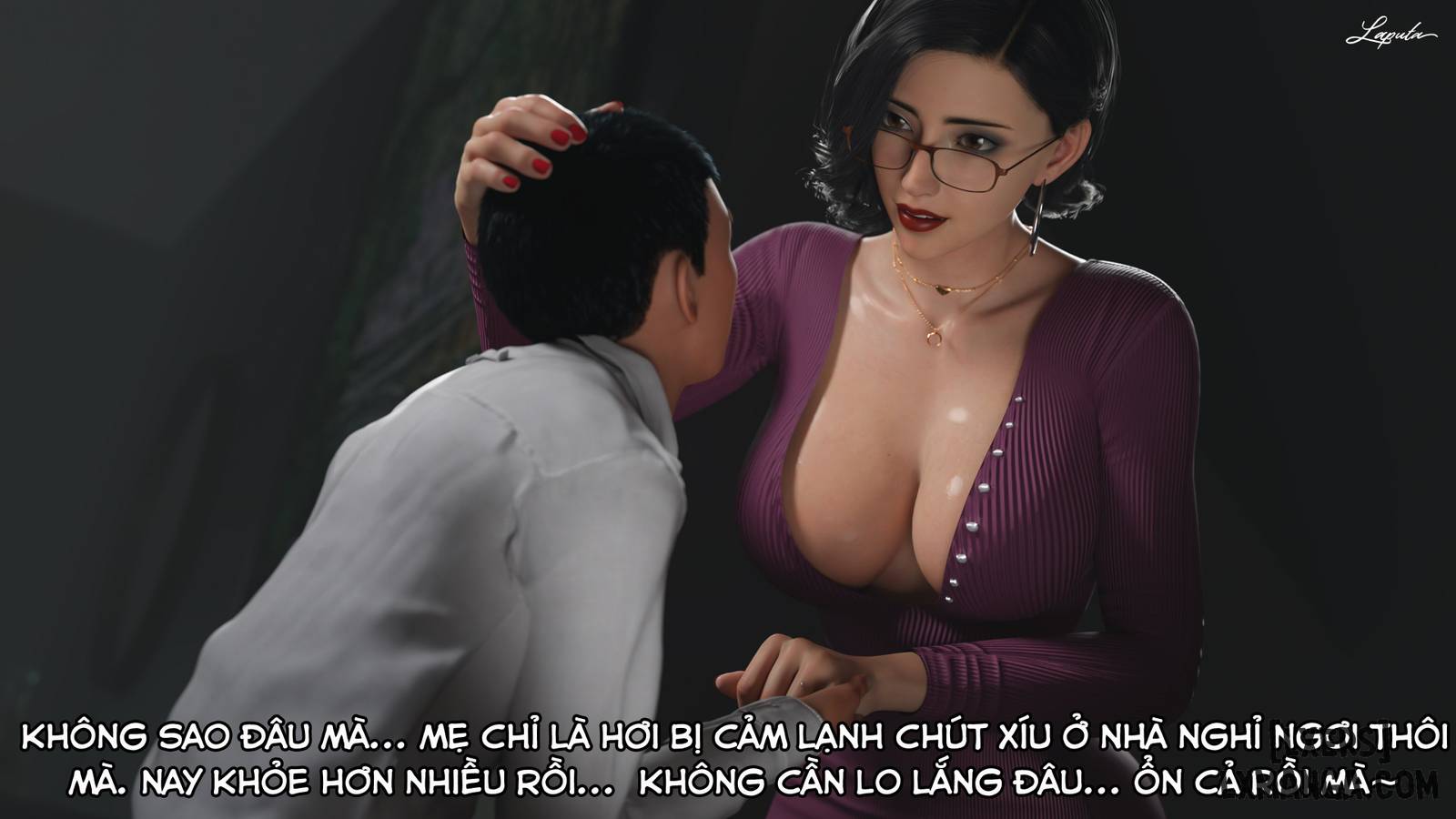 HentaiVN.net - Ảnh 22 - [VŨ TRỤ 2] Người Mẹ Dâm Đãng - Bắt Mẹ - Chap 2
