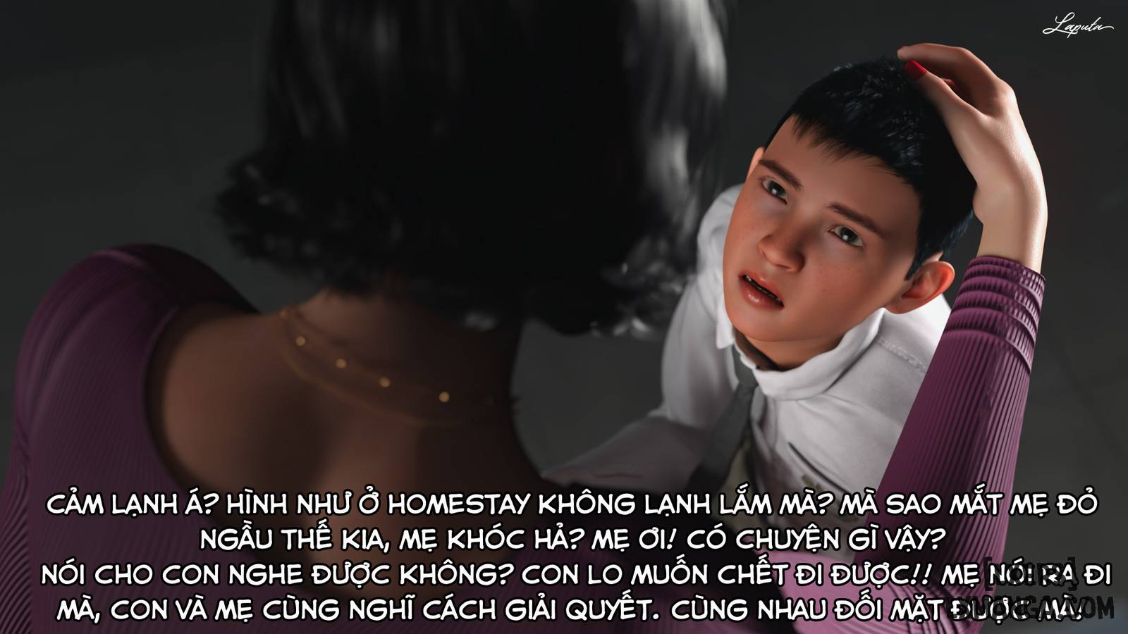 HentaiVN.net - Ảnh 23 - [VŨ TRỤ 2] Người Mẹ Dâm Đãng - Bắt Mẹ - Chap 2