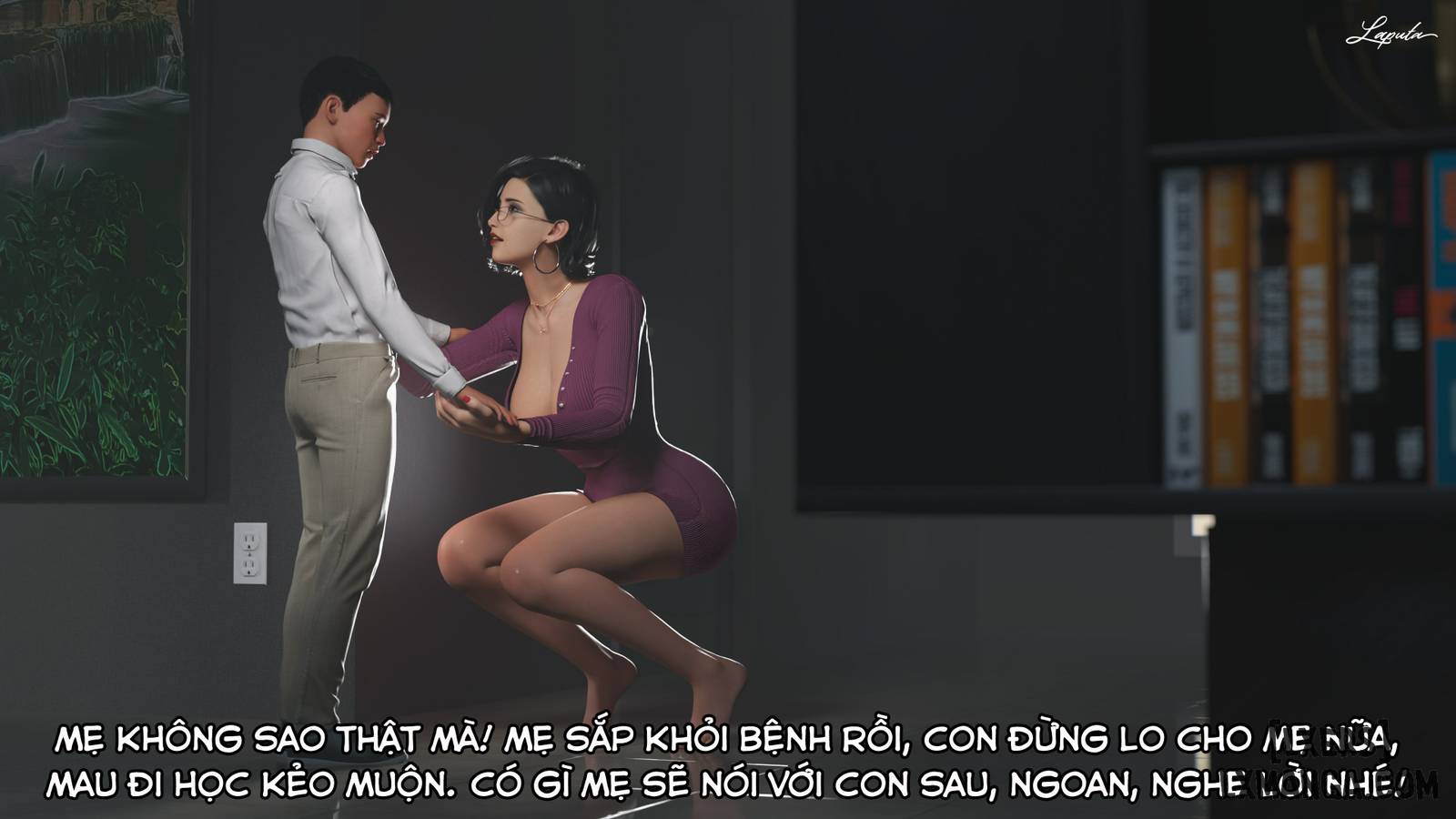 HentaiVN.net - Ảnh 24 - [VŨ TRỤ 2] Người Mẹ Dâm Đãng - Bắt Mẹ - Chap 2