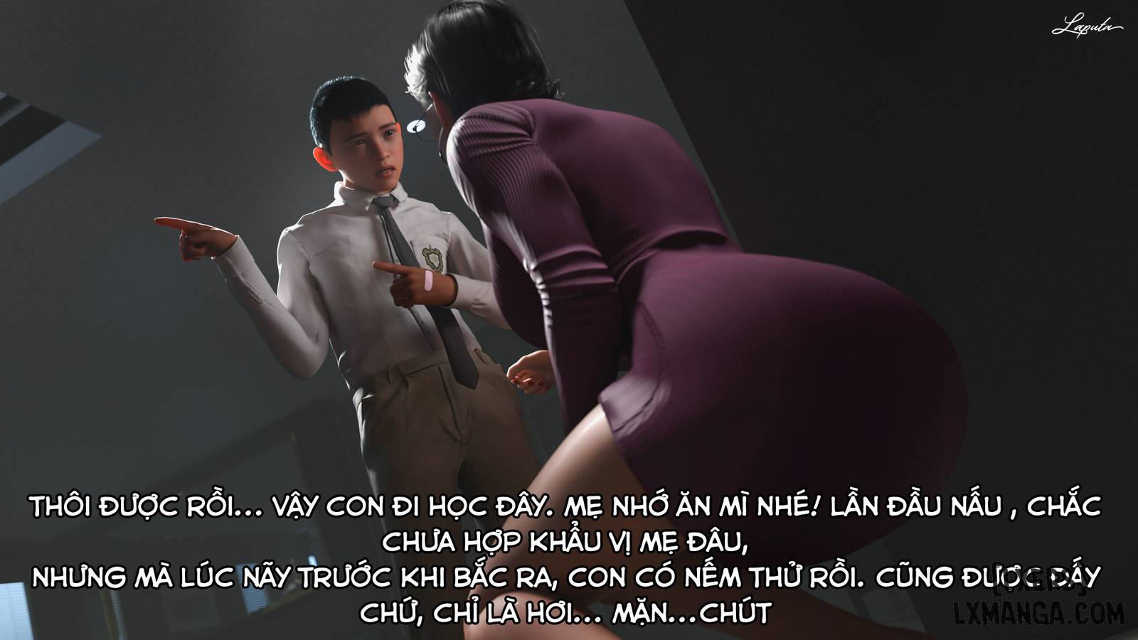 HentaiVN.net - Ảnh 25 - [VŨ TRỤ 2] Người Mẹ Dâm Đãng - Bắt Mẹ - Chap 2