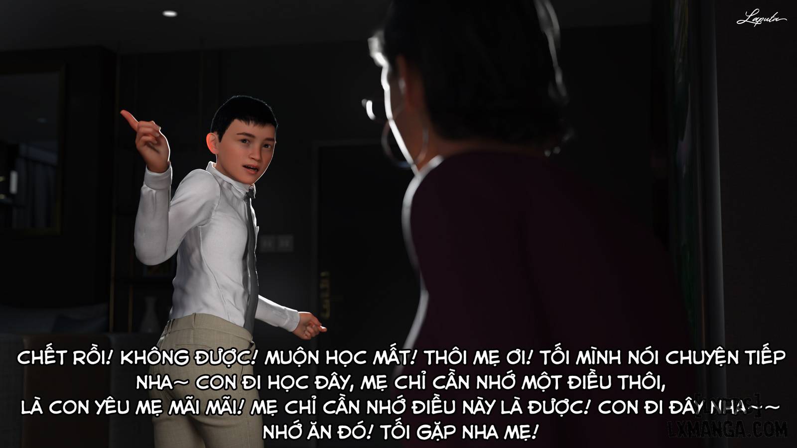HentaiVN.net - Ảnh 29 - [VŨ TRỤ 2] Người Mẹ Dâm Đãng - Bắt Mẹ - Chap 2