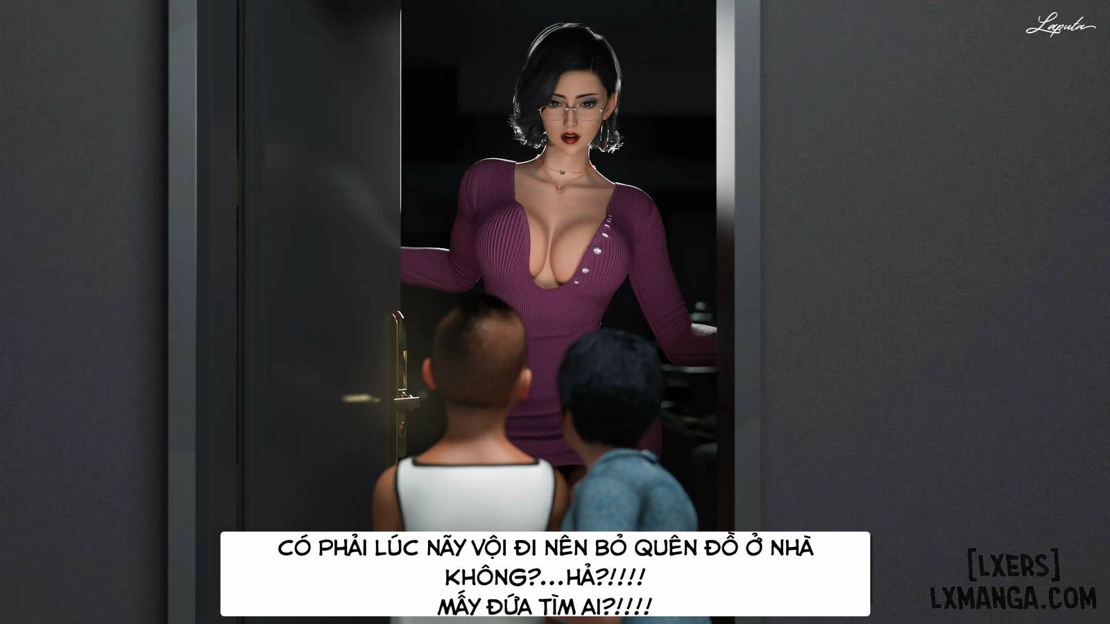 HentaiVN.net - Ảnh 37 - [VŨ TRỤ 2] Người Mẹ Dâm Đãng - Bắt Mẹ - Chap 2