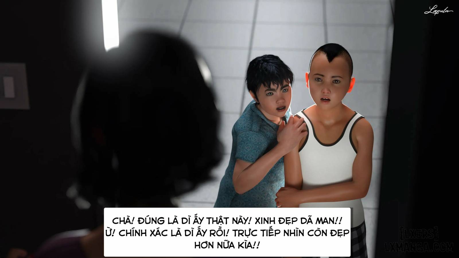 HentaiVN.net - Ảnh 38 - [VŨ TRỤ 2] Người Mẹ Dâm Đãng - Bắt Mẹ - Chap 2