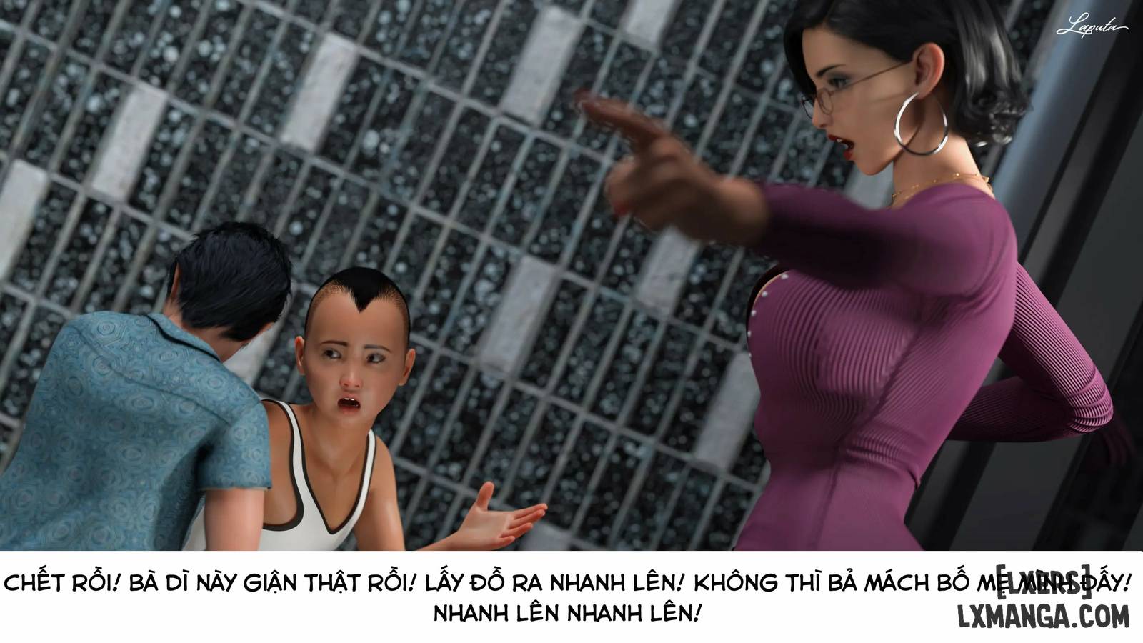 HentaiVN.net - Ảnh 43 - [VŨ TRỤ 2] Người Mẹ Dâm Đãng - Bắt Mẹ - Chap 2