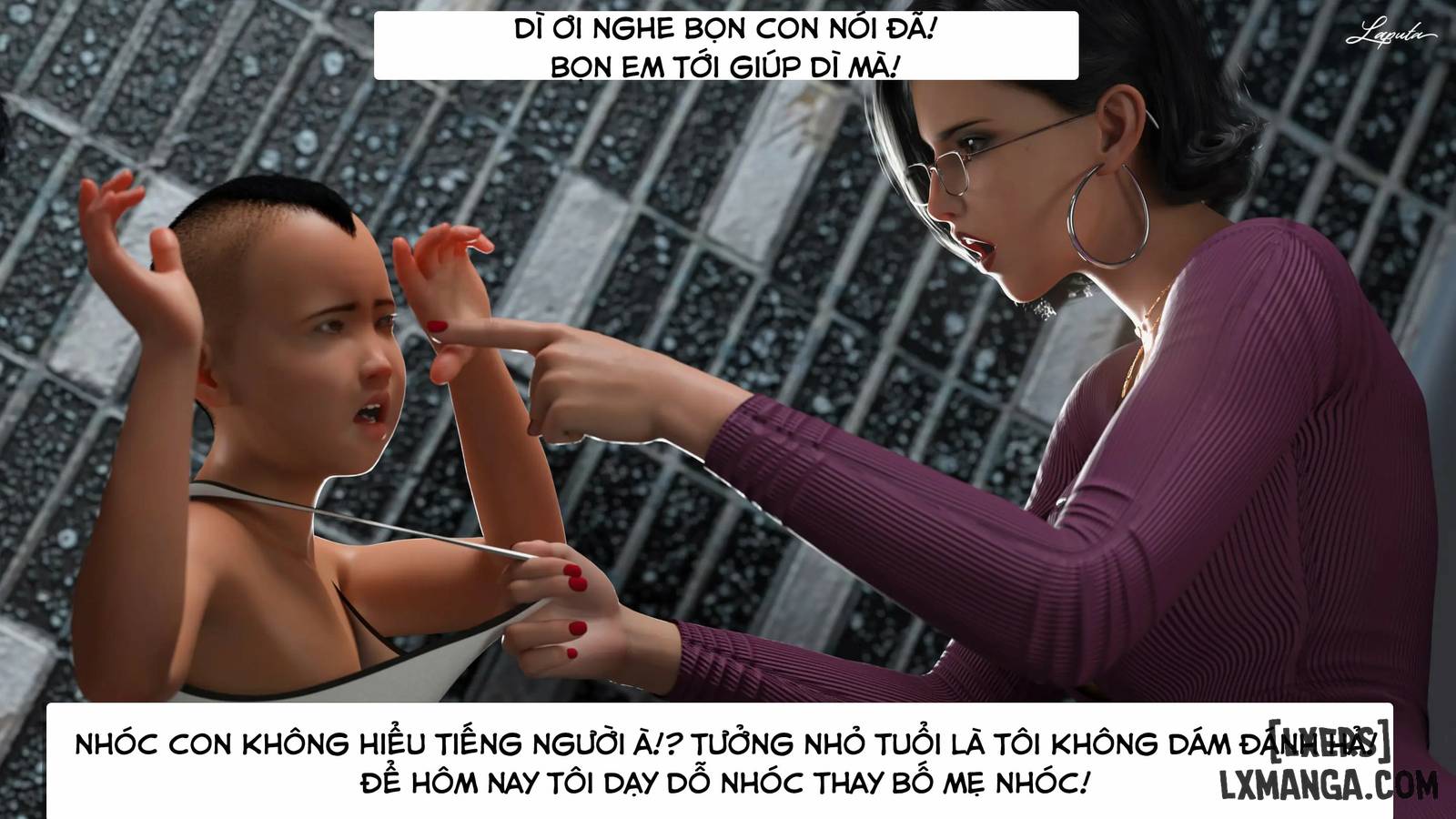HentaiVN.net - Ảnh 45 - [VŨ TRỤ 2] Người Mẹ Dâm Đãng - Bắt Mẹ - Chap 2