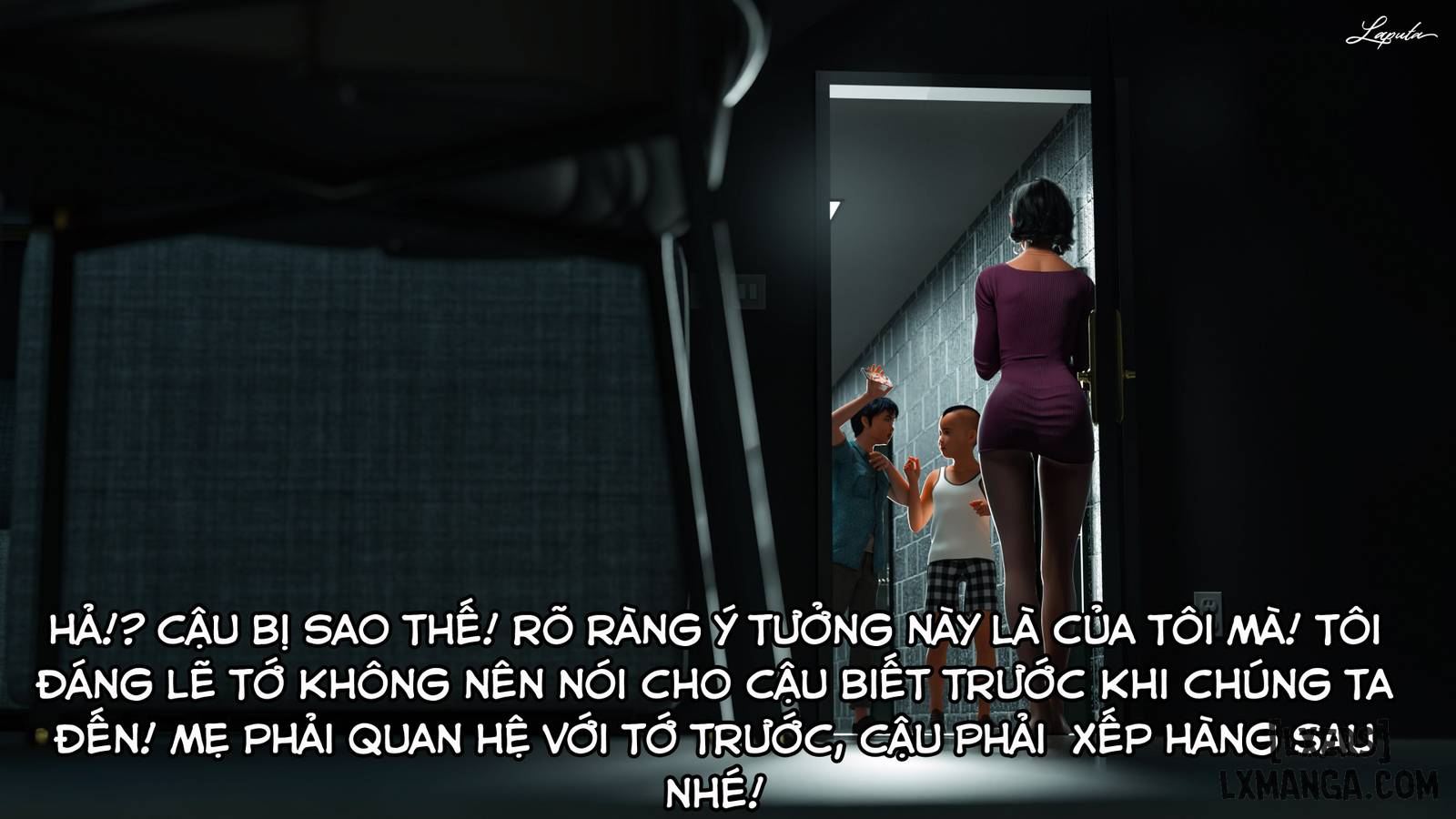 HentaiVN.net - Ảnh 54 - [VŨ TRỤ 2] Người Mẹ Dâm Đãng - Bắt Mẹ - Chap 2