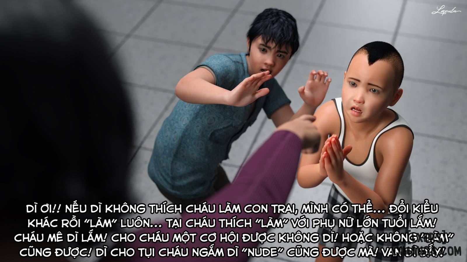 HentaiVN.net - Ảnh 59 - [VŨ TRỤ 2] Người Mẹ Dâm Đãng - Bắt Mẹ - Chap 2