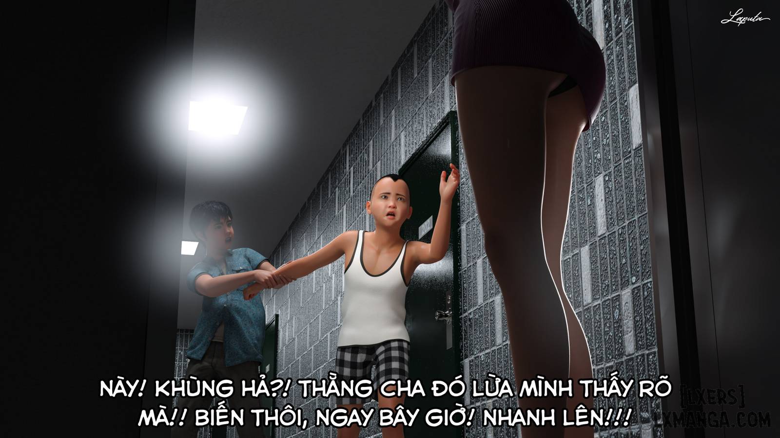 HentaiVN.net - Ảnh 60 - [VŨ TRỤ 2] Người Mẹ Dâm Đãng - Bắt Mẹ - Chap 2