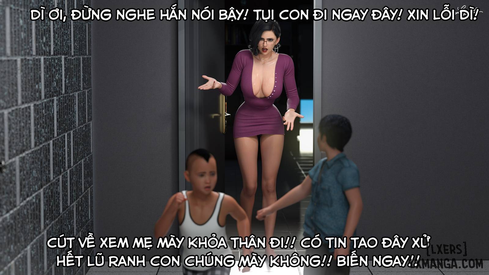 HentaiVN.net - Ảnh 61 - [VŨ TRỤ 2] Người Mẹ Dâm Đãng - Bắt Mẹ - Chap 2