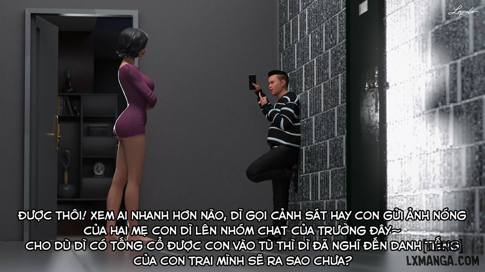HentaiVN.net - Ảnh 76 - [VŨ TRỤ 2] Người Mẹ Dâm Đãng - Bắt Mẹ - Chap 2