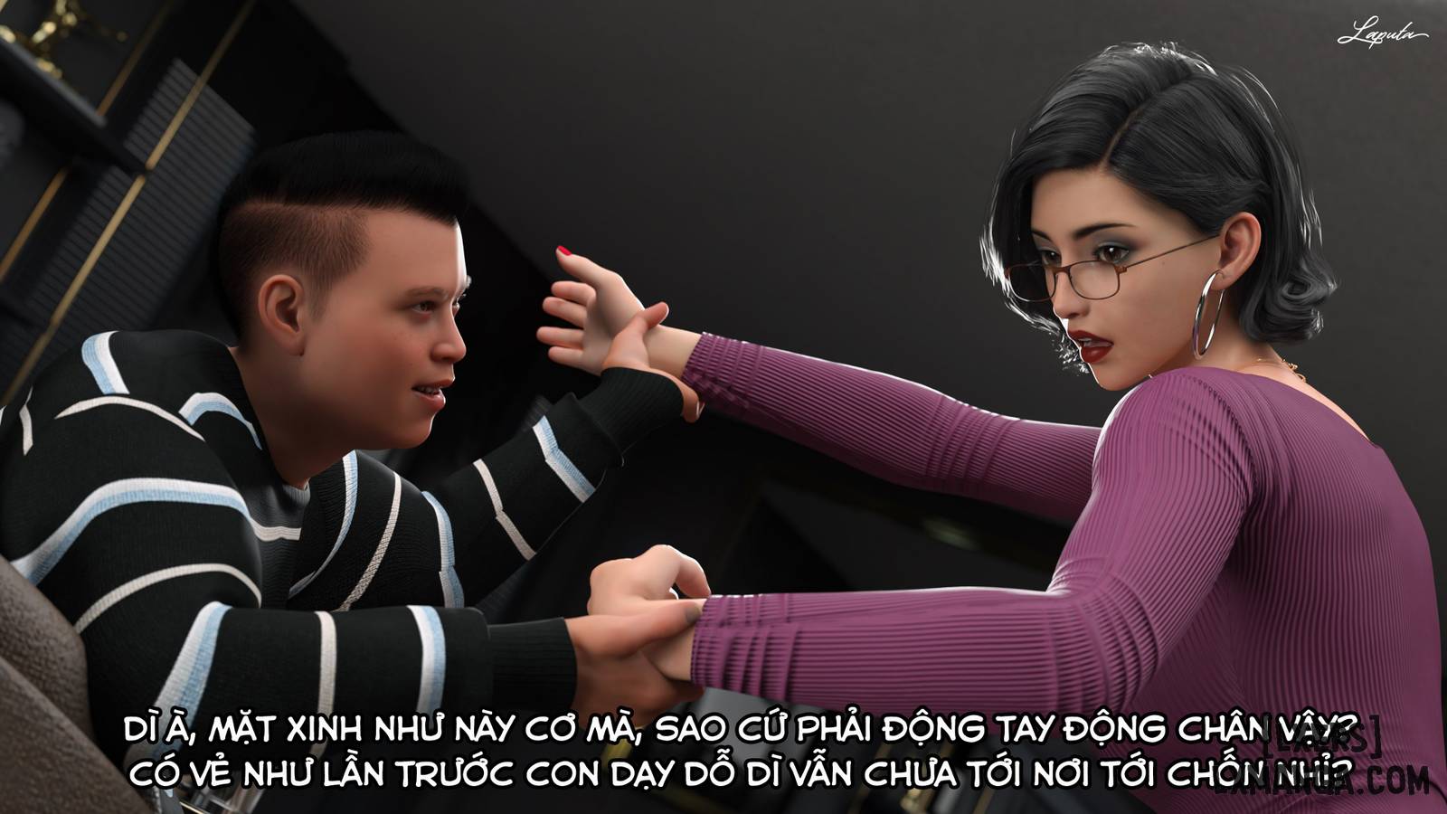 HentaiVN.net - Ảnh 96 - [VŨ TRỤ 2] Người Mẹ Dâm Đãng - Bắt Mẹ - Chap 2