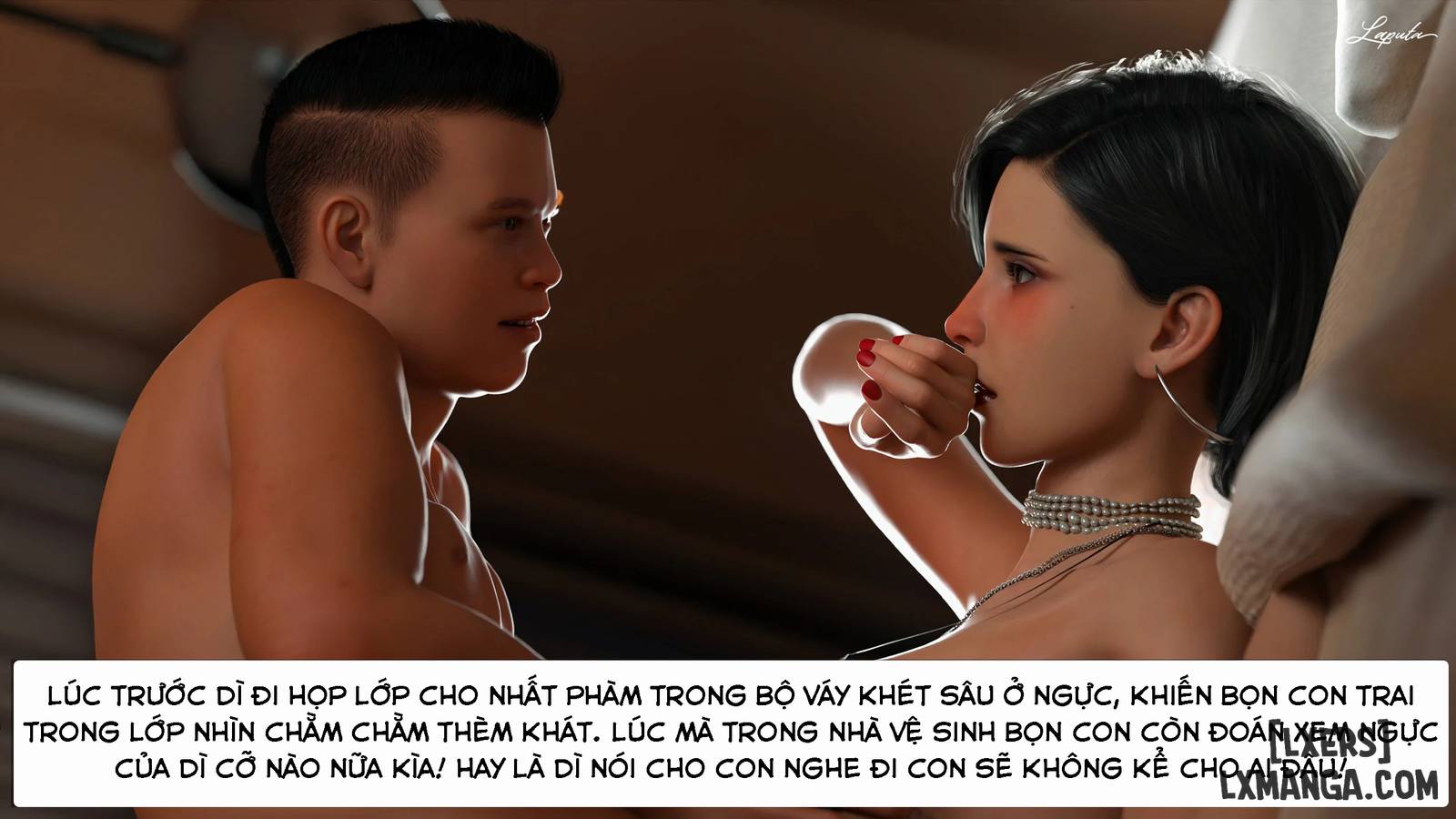 HentaiVN.net - Ảnh 30 - [VŨ TRỤ 2] Người Mẹ Dâm Đãng - Bắt Mẹ - Chap 3