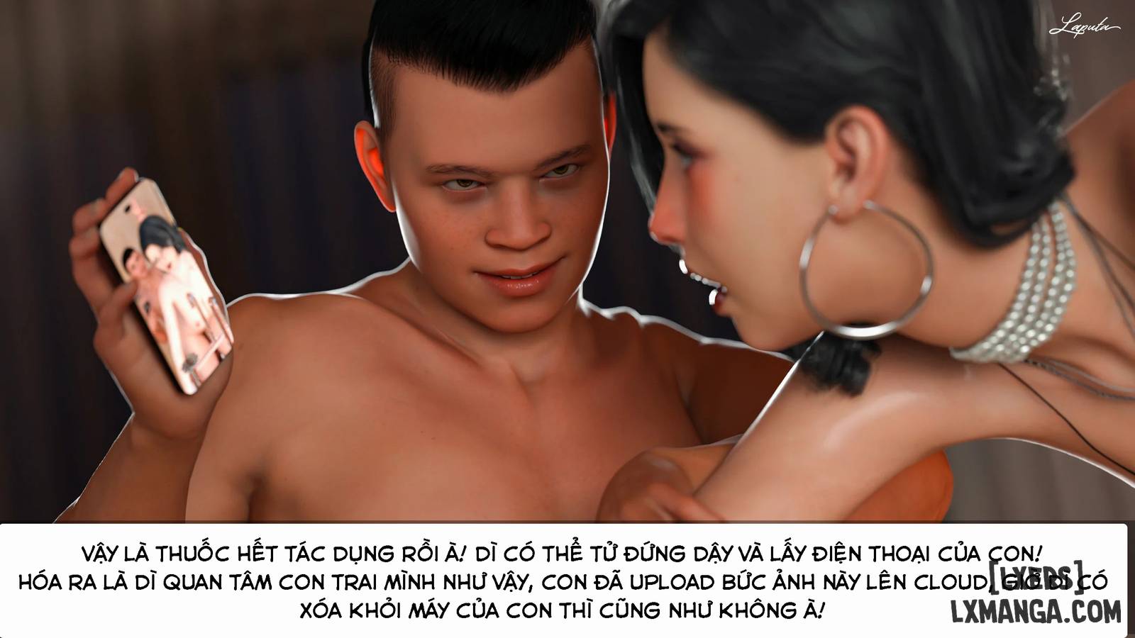 HentaiVN.net - Ảnh 57 - [VŨ TRỤ 2] Người Mẹ Dâm Đãng - Bắt Mẹ - Chap 3