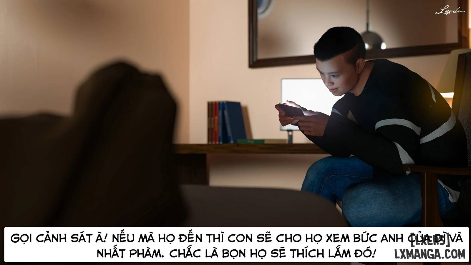 HentaiVN.net - Ảnh 16 - [VŨ TRỤ 2] Người Mẹ Dâm Đãng - Bắt Mẹ - Chap 4