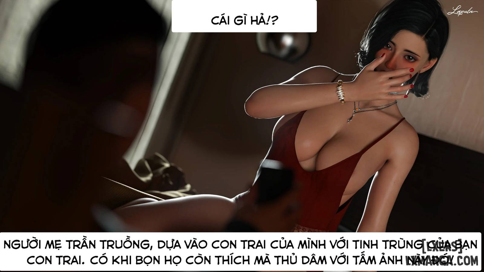 HentaiVN.net - Ảnh 17 - [VŨ TRỤ 2] Người Mẹ Dâm Đãng - Bắt Mẹ - Chap 4