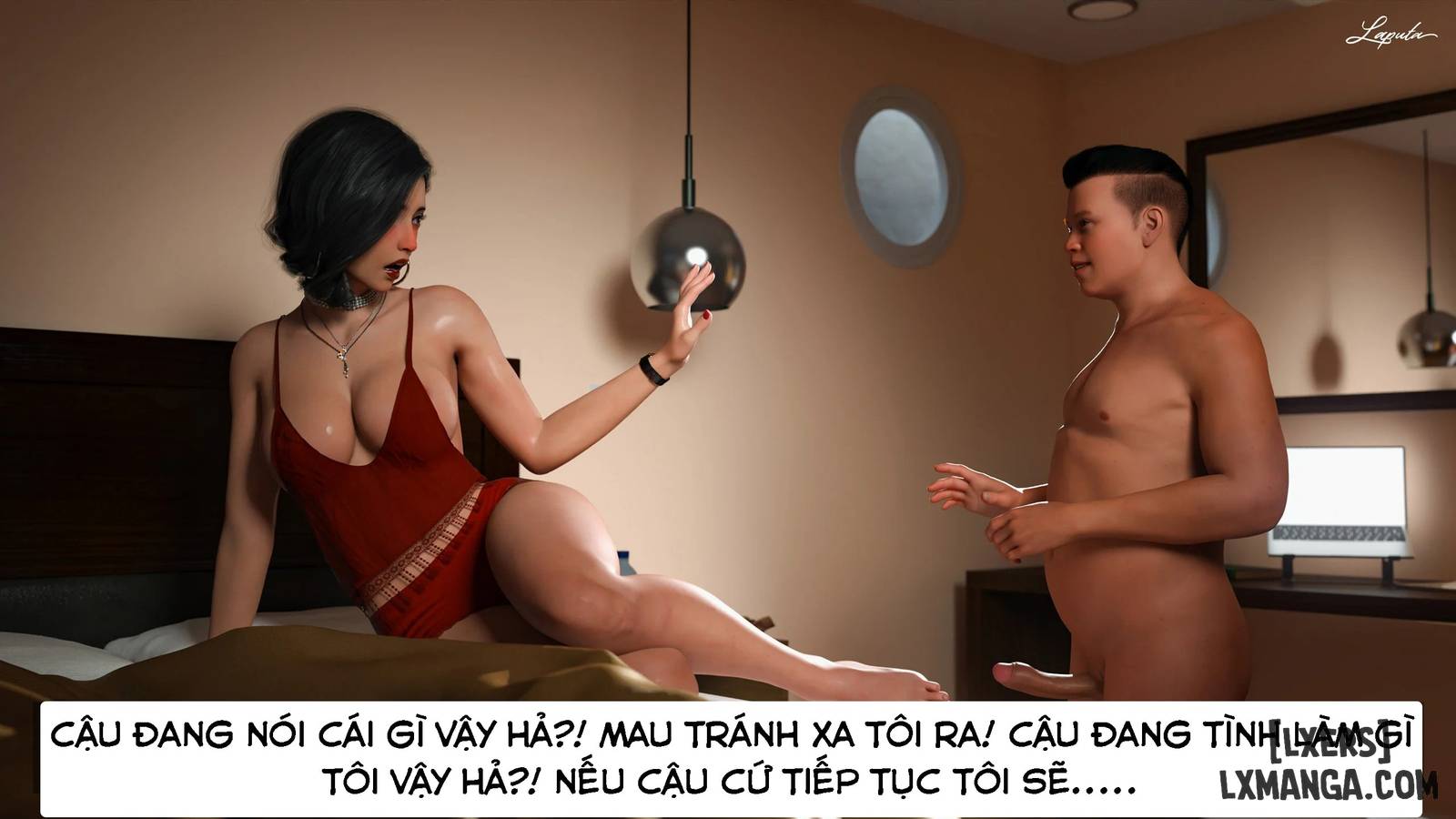 HentaiVN.net - Ảnh 20 - [VŨ TRỤ 2] Người Mẹ Dâm Đãng - Bắt Mẹ - Chap 4