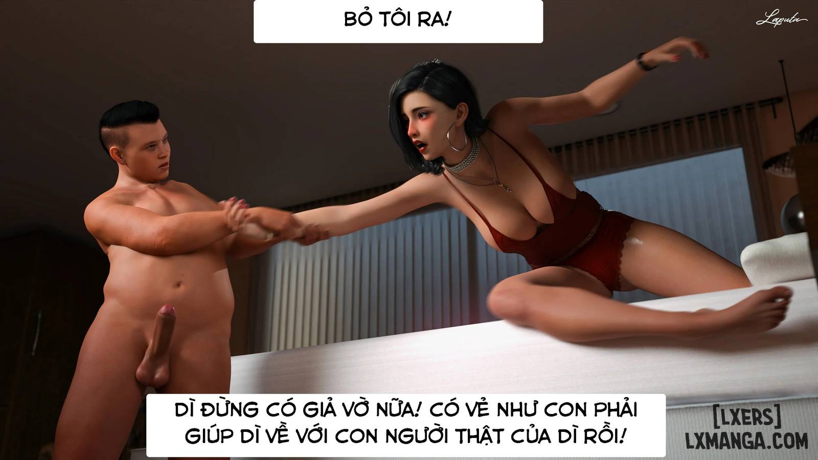 HentaiVN.net - Ảnh 21 - [VŨ TRỤ 2] Người Mẹ Dâm Đãng - Bắt Mẹ - Chap 4