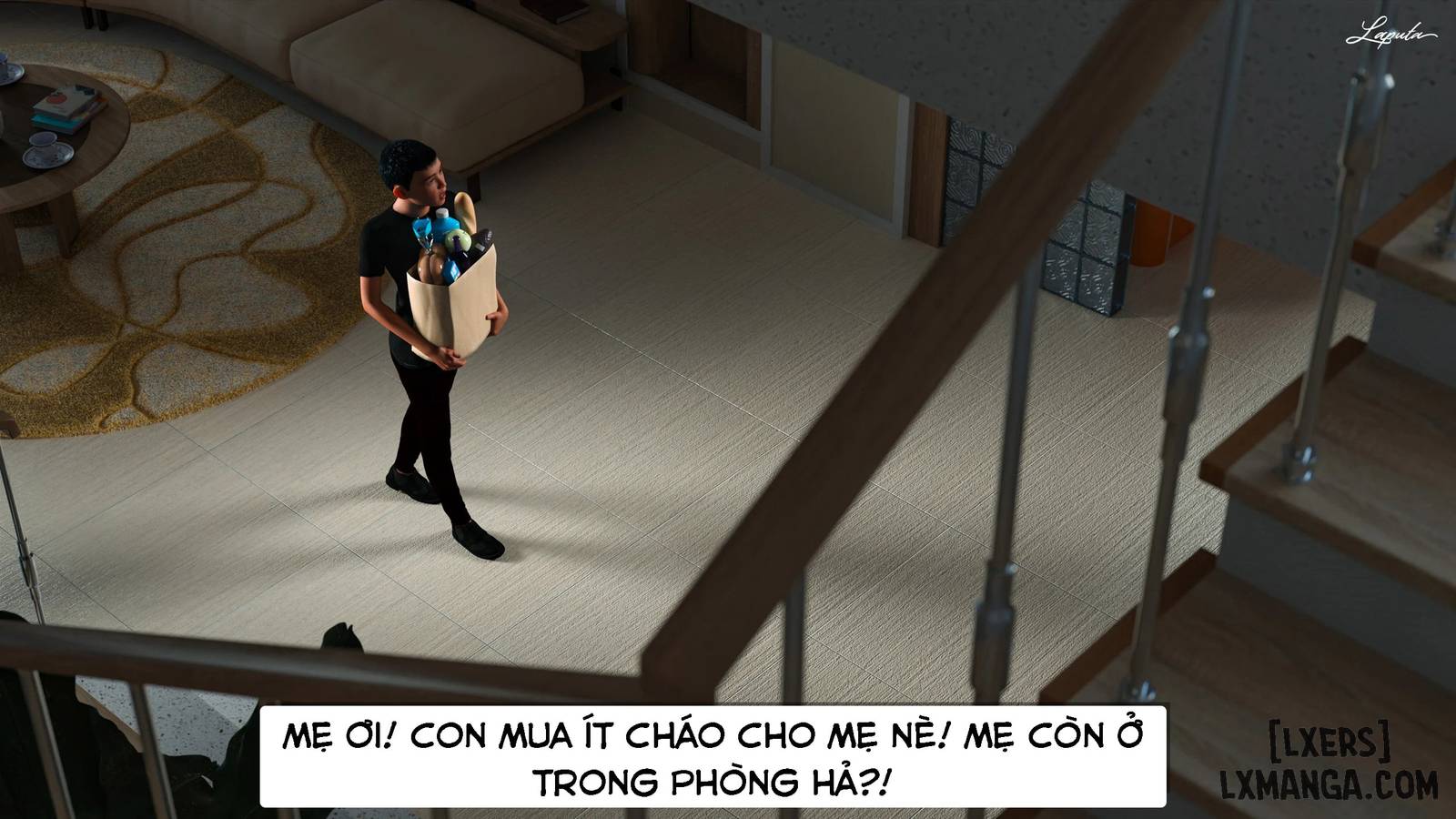 HentaiVN.net - Ảnh 52 - [VŨ TRỤ 2] Người Mẹ Dâm Đãng - Bắt Mẹ - Chap 4