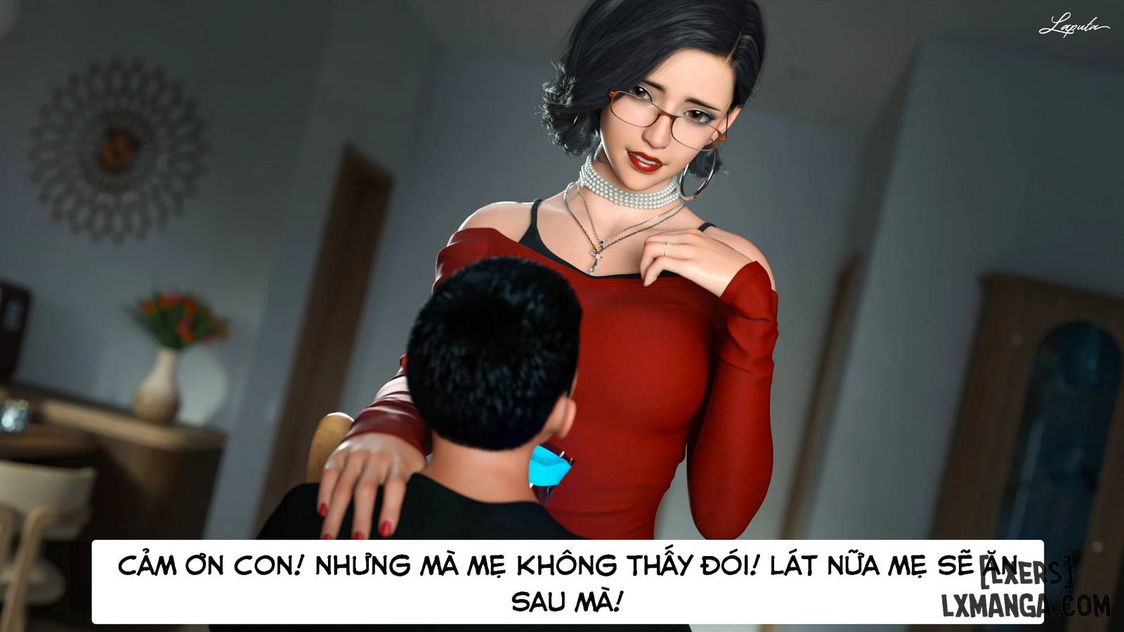 HentaiVN.net - Ảnh 56 - [VŨ TRỤ 2] Người Mẹ Dâm Đãng - Bắt Mẹ - Chap 4