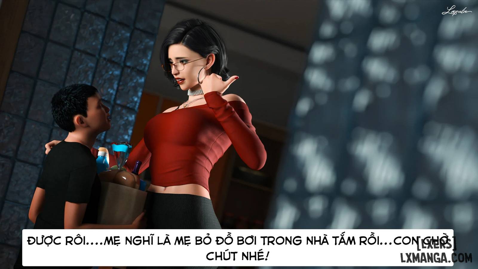 HentaiVN.net - Ảnh 58 - [VŨ TRỤ 2] Người Mẹ Dâm Đãng - Bắt Mẹ - Chap 4
