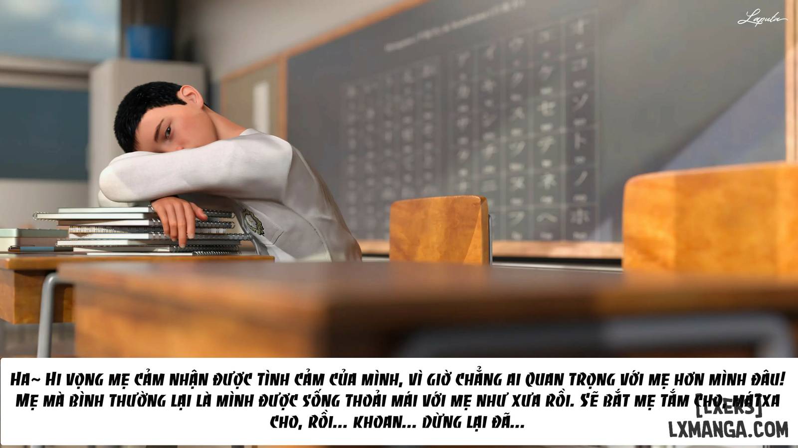 HentaiVN.net - Ảnh 3 - [VŨ TRỤ 2] Người Mẹ Dâm Đãng - Bắt Mẹ - Chap 5