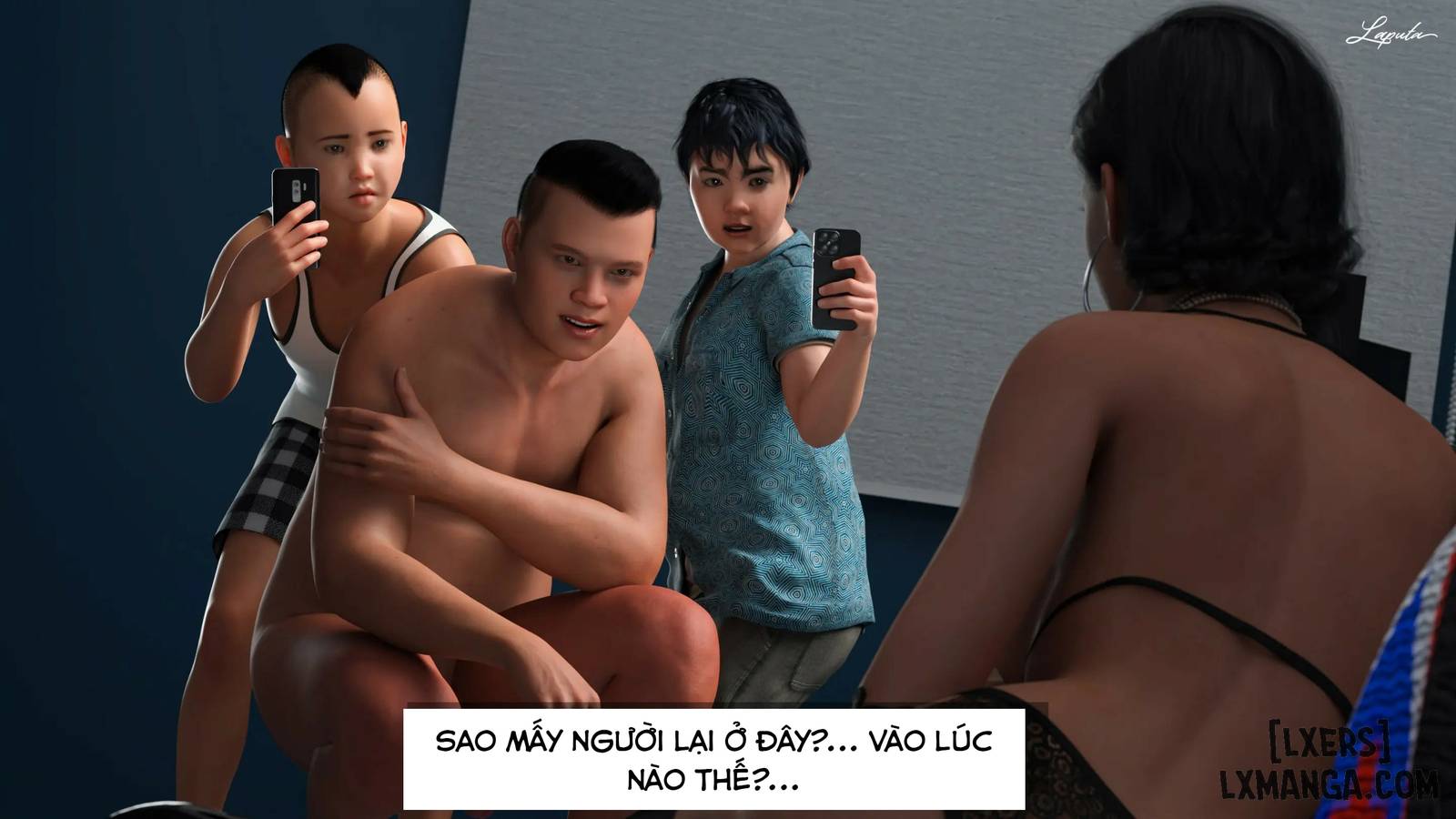 HentaiVN.net - Ảnh 102 - [VŨ TRỤ 2] Người Mẹ Dâm Đãng - Bắt Mẹ - Chap 6
