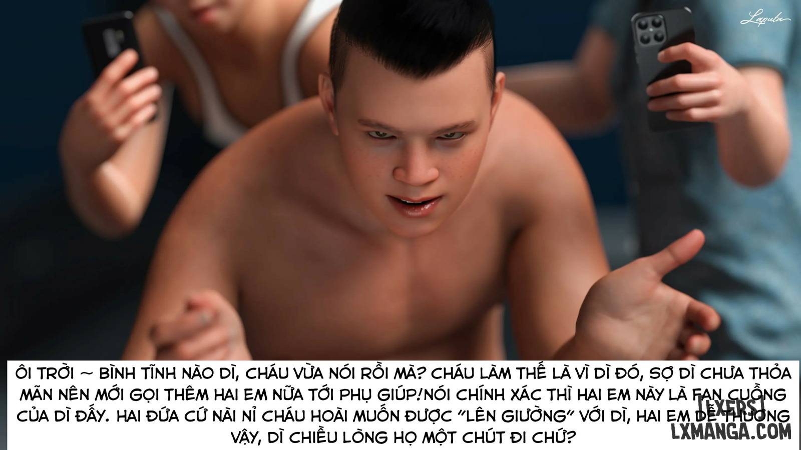 HentaiVN.net - Ảnh 105 - [VŨ TRỤ 2] Người Mẹ Dâm Đãng - Bắt Mẹ - Chap 6