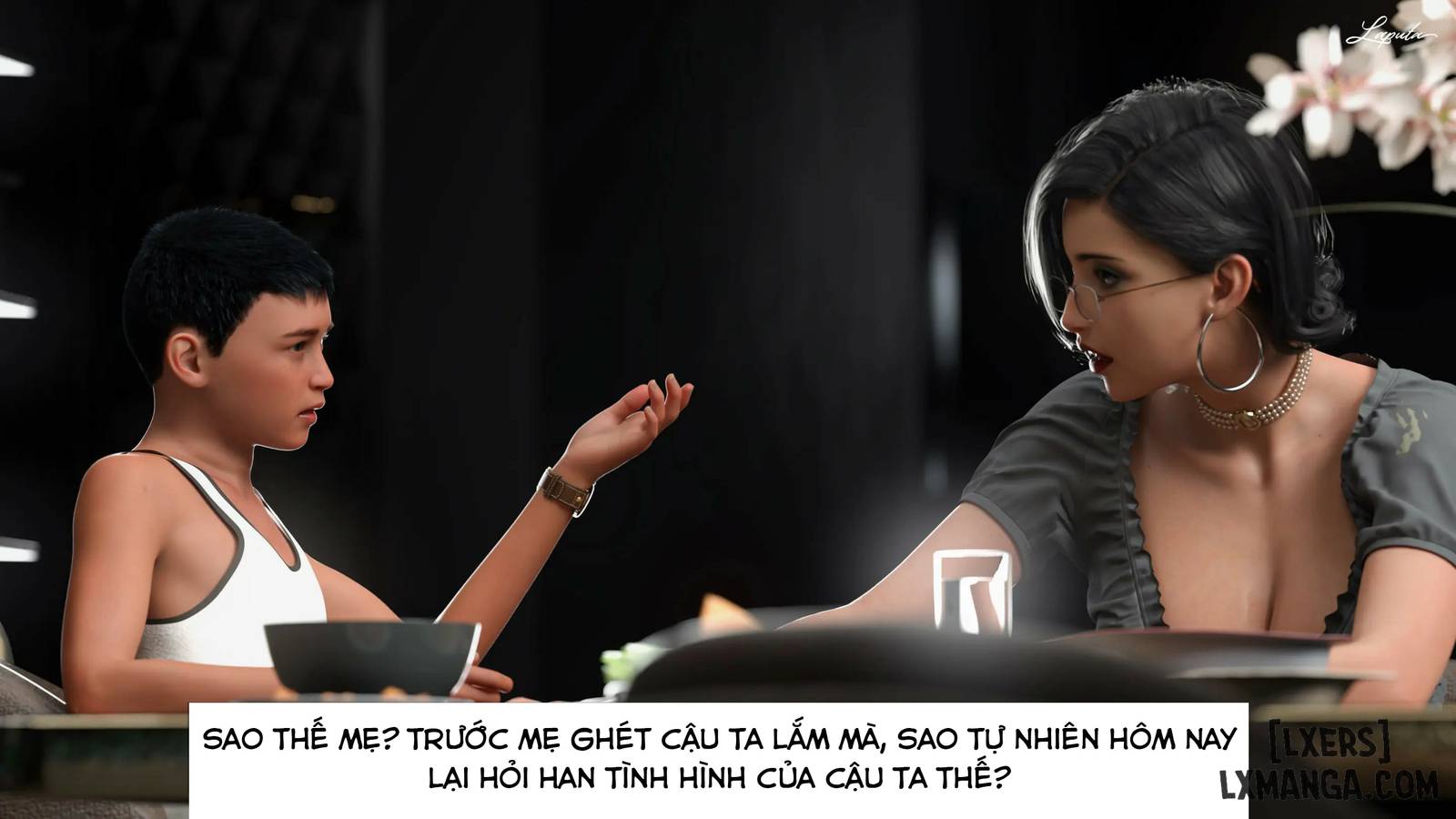 HentaiVN.net - Ảnh 12 - [VŨ TRỤ 2] Người Mẹ Dâm Đãng - Bắt Mẹ - Chap 6