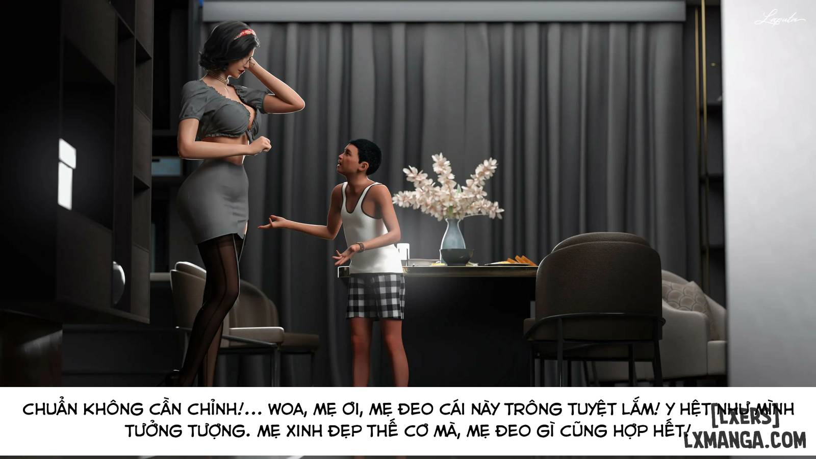 HentaiVN.net - Ảnh 20 - [VŨ TRỤ 2] Người Mẹ Dâm Đãng - Bắt Mẹ - Chap 6