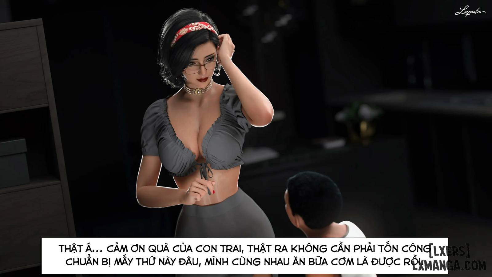 HentaiVN.net - Ảnh 21 - [VŨ TRỤ 2] Người Mẹ Dâm Đãng - Bắt Mẹ - Chap 6