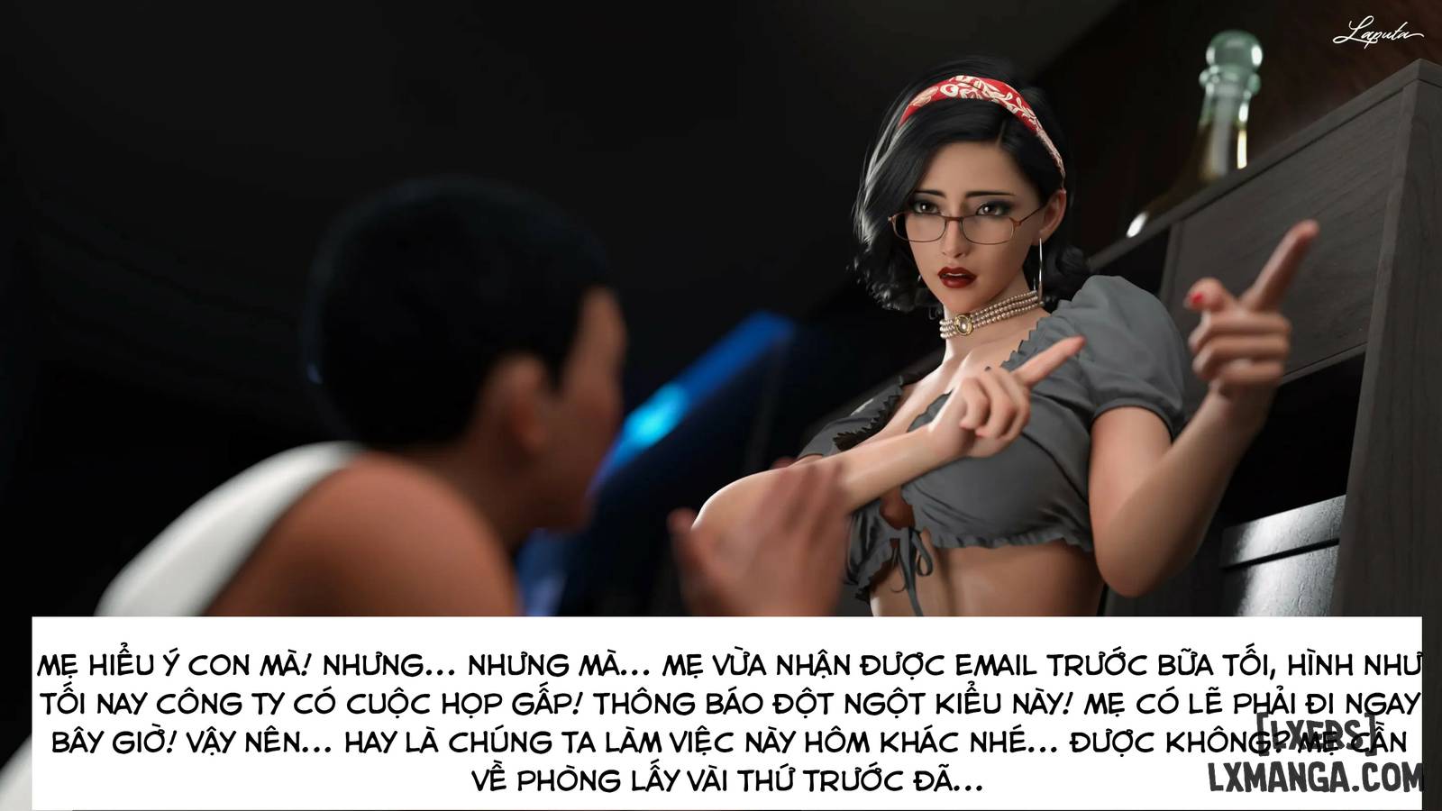 HentaiVN.net - Ảnh 24 - [VŨ TRỤ 2] Người Mẹ Dâm Đãng - Bắt Mẹ - Chap 6