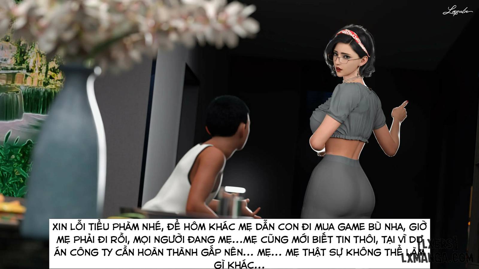 HentaiVN.net - Ảnh 26 - [VŨ TRỤ 2] Người Mẹ Dâm Đãng - Bắt Mẹ - Chap 6