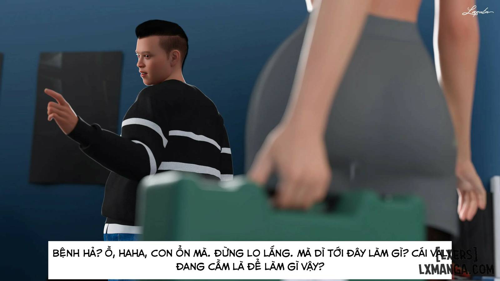 HentaiVN.net - Ảnh 37 - [VŨ TRỤ 2] Người Mẹ Dâm Đãng - Bắt Mẹ - Chap 6