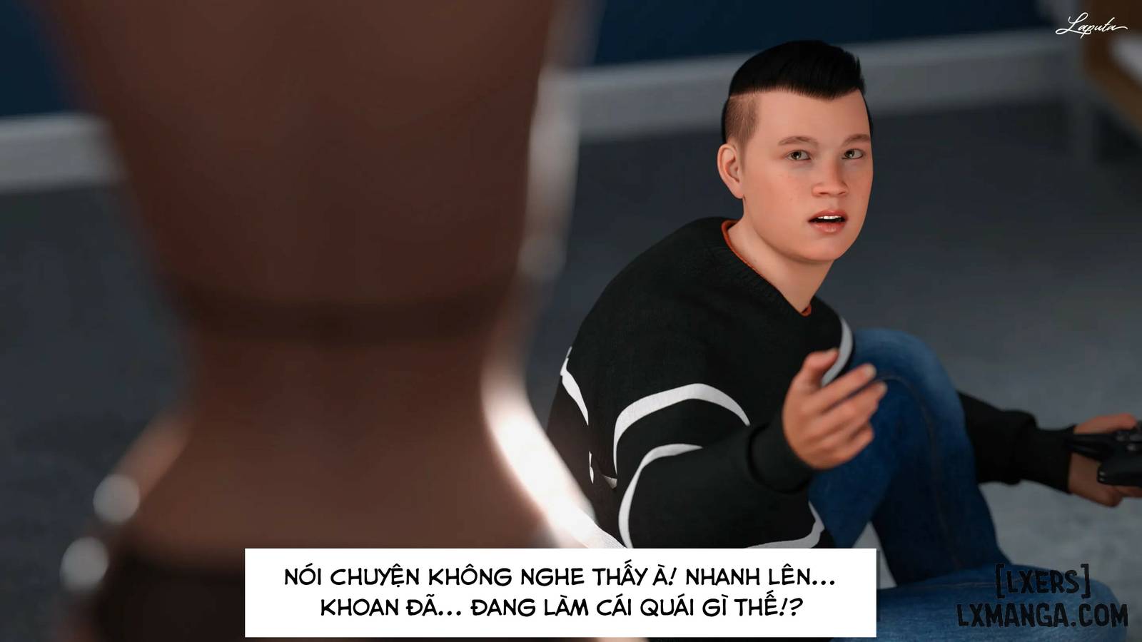 HentaiVN.net - Ảnh 47 - [VŨ TRỤ 2] Người Mẹ Dâm Đãng - Bắt Mẹ - Chap 6