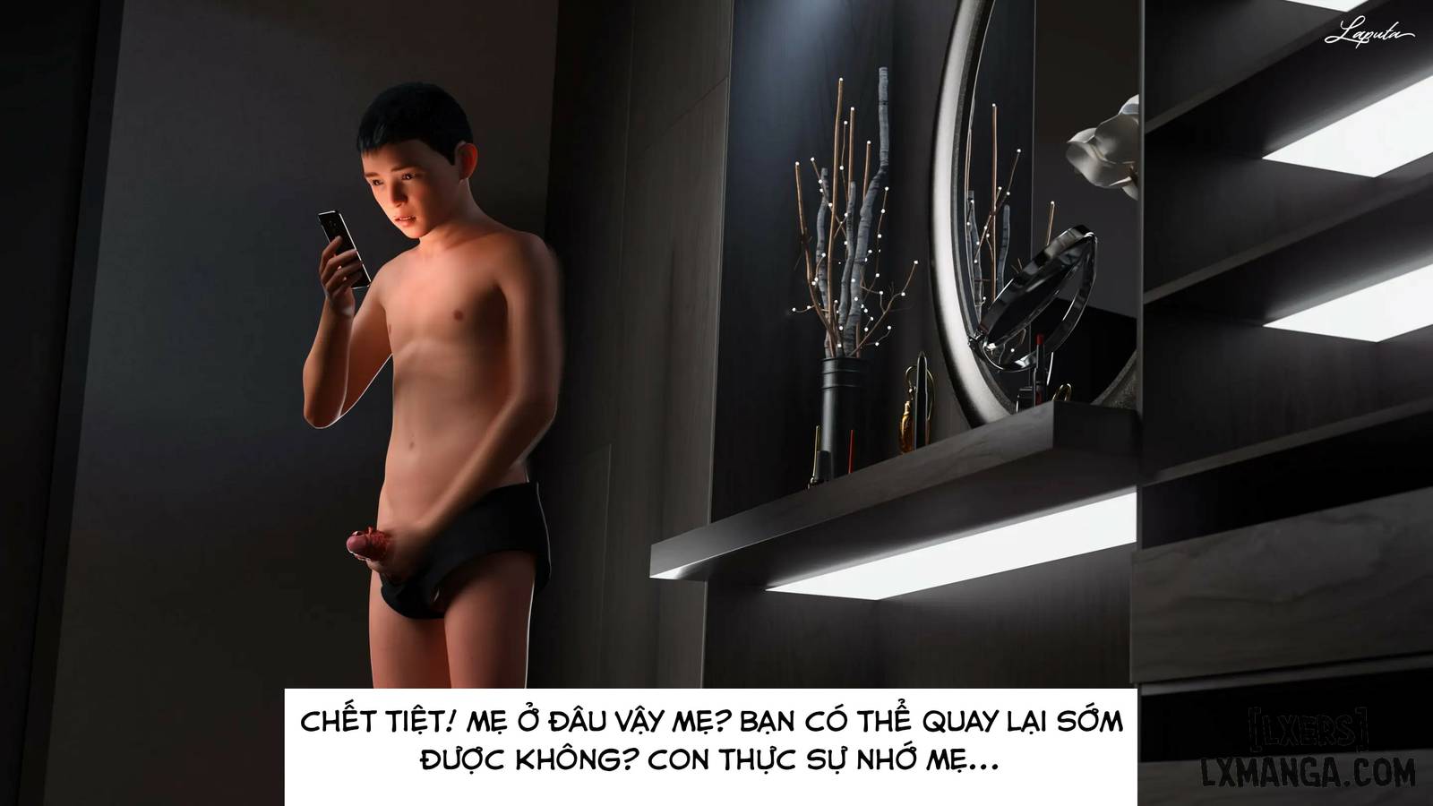 HentaiVN.net - Ảnh 81 - [VŨ TRỤ 2] Người Mẹ Dâm Đãng - Bắt Mẹ - Chap 6
