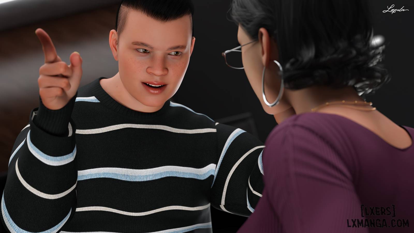HentaiVN.net - Ảnh 101 - [VŨ TRỤ 2] Người Mẹ Dâm Đãng - Bắt Mẹ - Chap 7