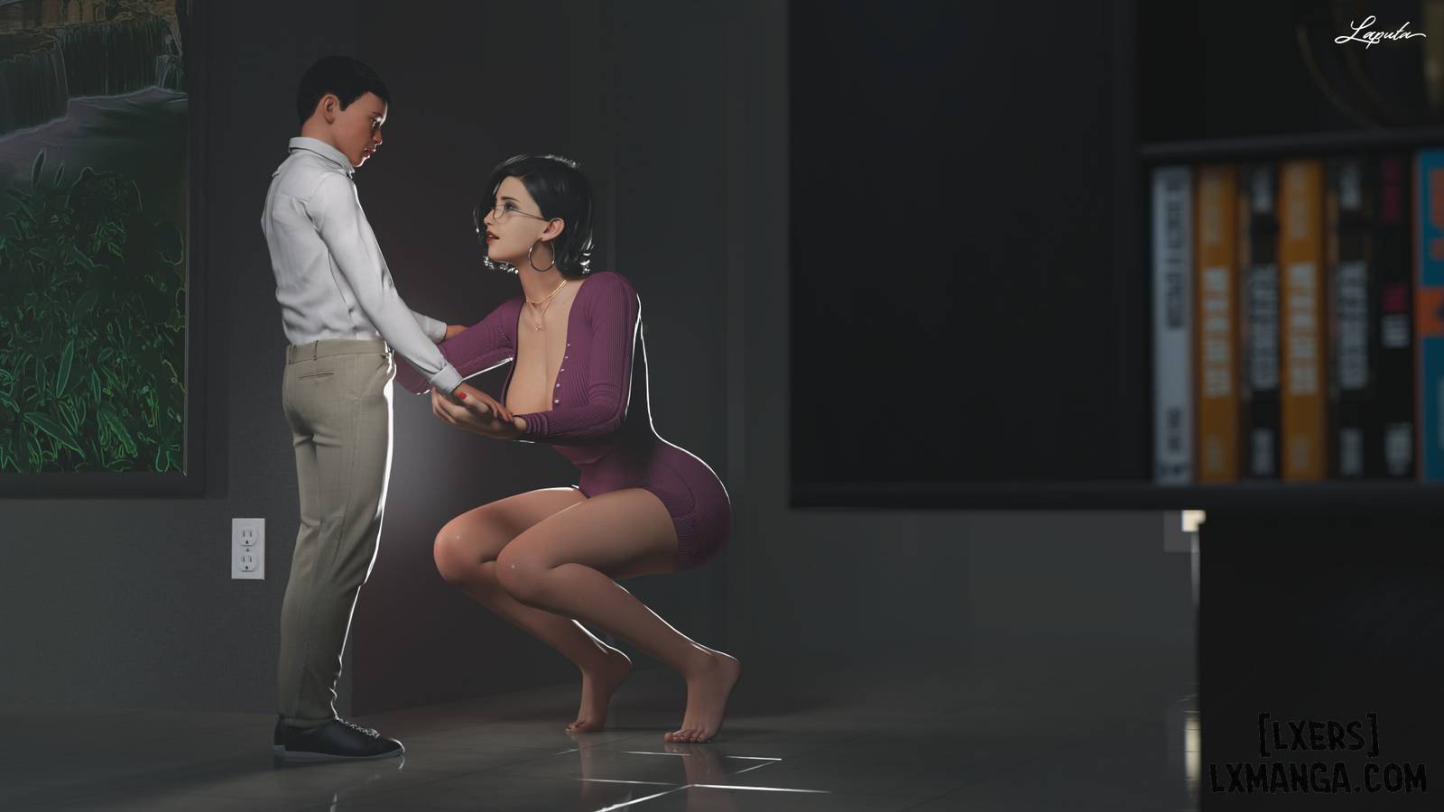 HentaiVN.net - Ảnh 22 - [VŨ TRỤ 2] Người Mẹ Dâm Đãng - Bắt Mẹ - Chap 7