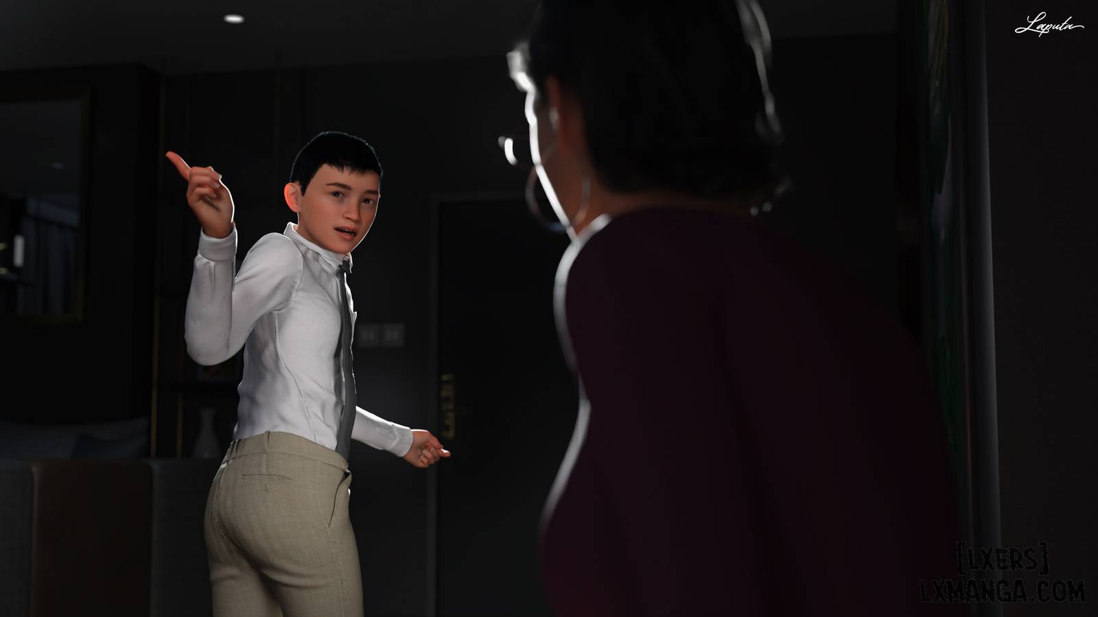 HentaiVN.net - Ảnh 25 - [VŨ TRỤ 2] Người Mẹ Dâm Đãng - Bắt Mẹ - Chap 7