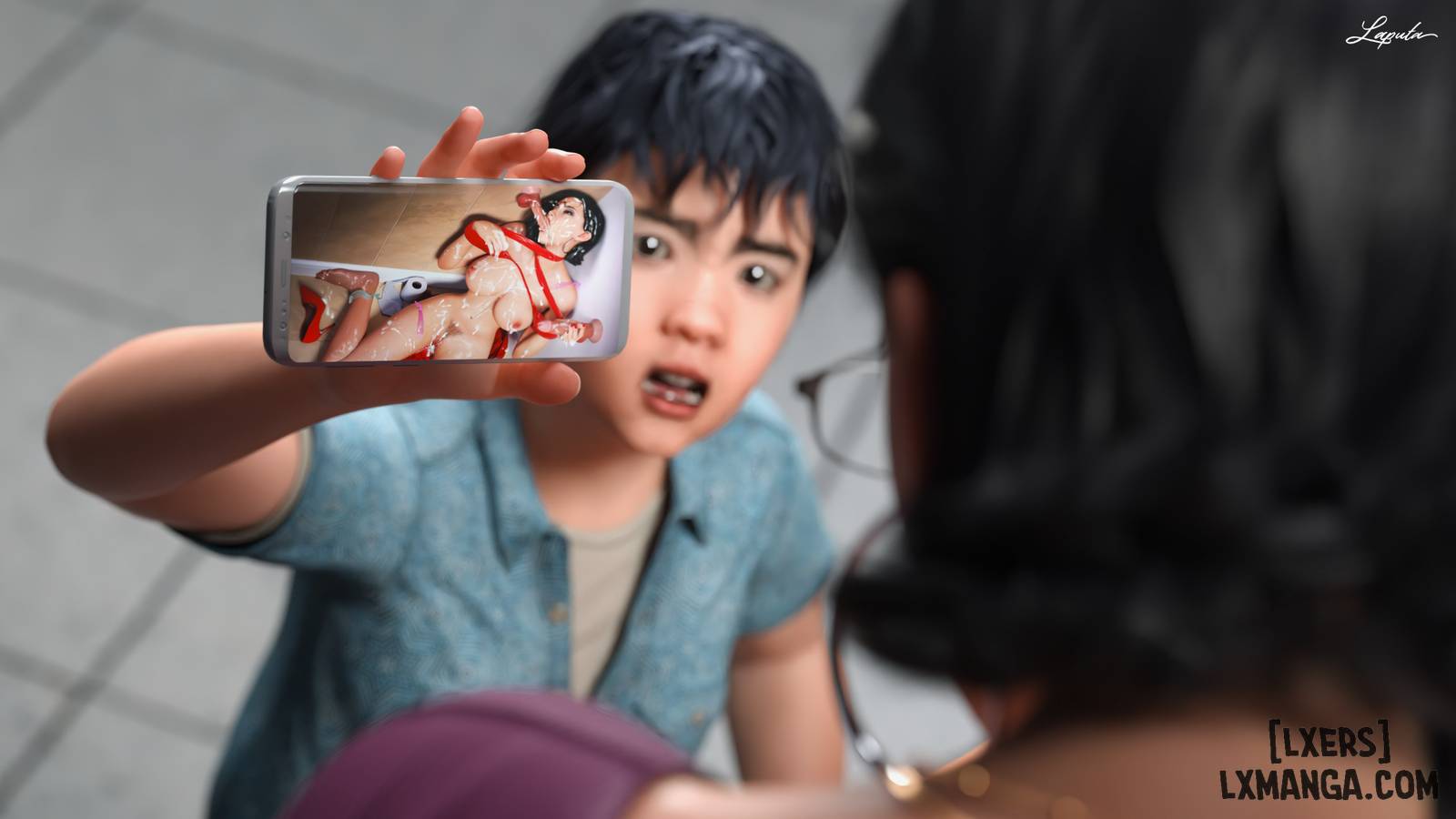 HentaiVN.net - Ảnh 43 - [VŨ TRỤ 2] Người Mẹ Dâm Đãng - Bắt Mẹ - Chap 7