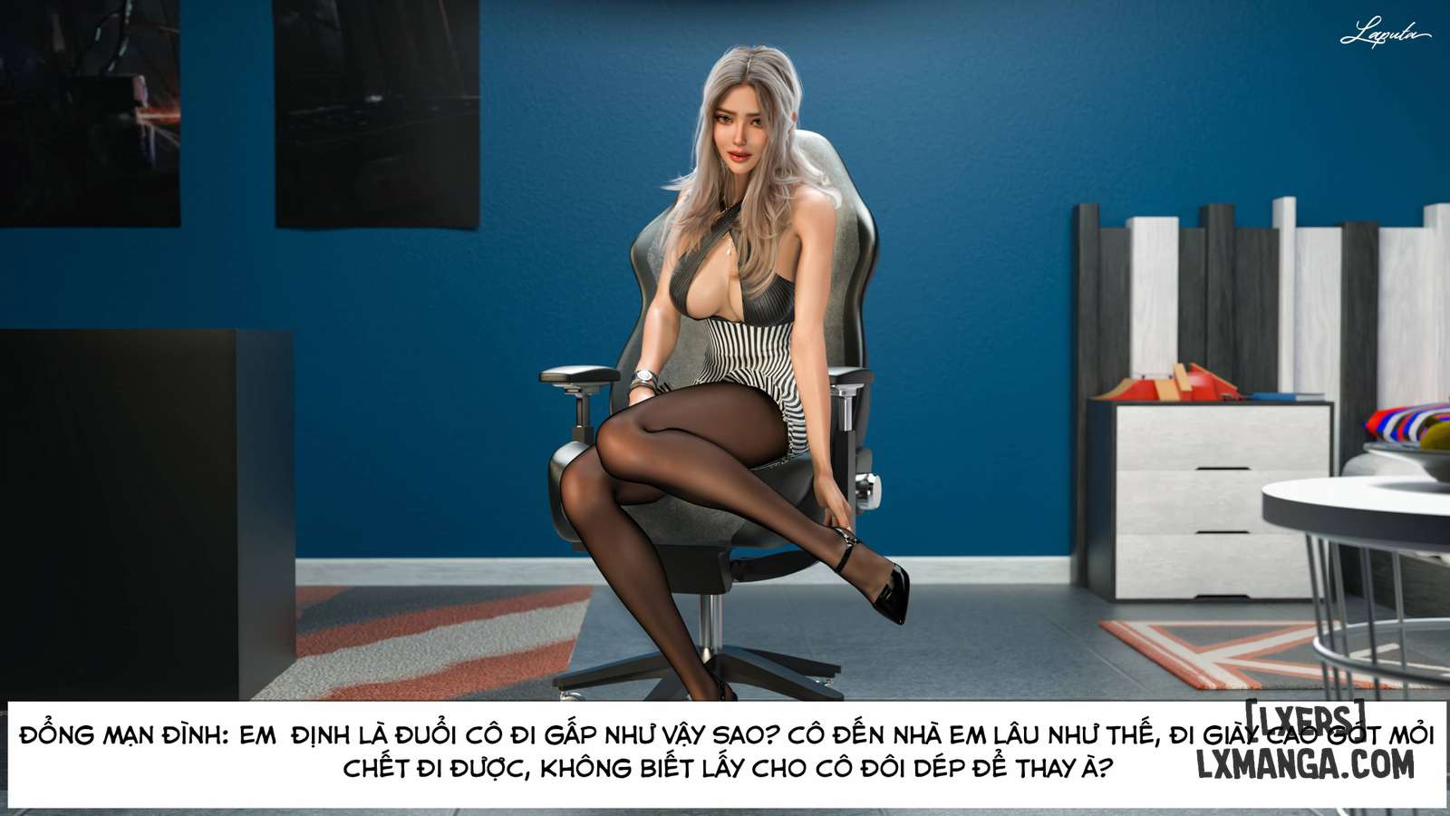 HentaiVN.net - Ảnh 8 - [VŨ TRỤ 2] Người Mẹ Dâm Đãng - Bắt Mẹ - Chap 9