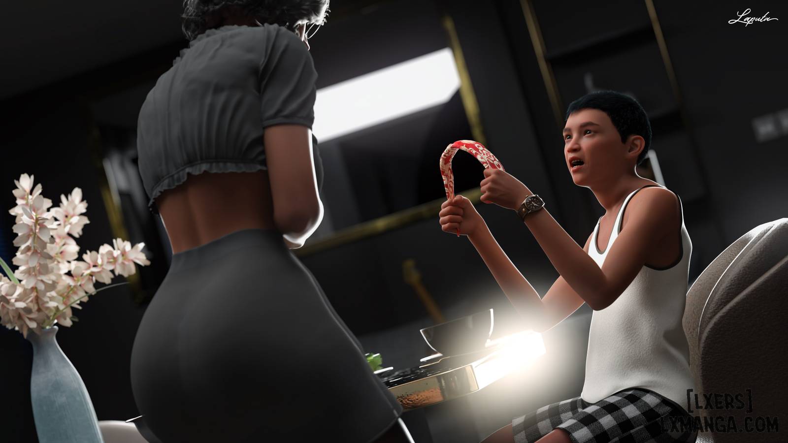 HentaiVN.net - Ảnh 18 - [VŨ TRỤ 2] Người Mẹ Dâm Đãng - Bắt Mẹ - Chap 10