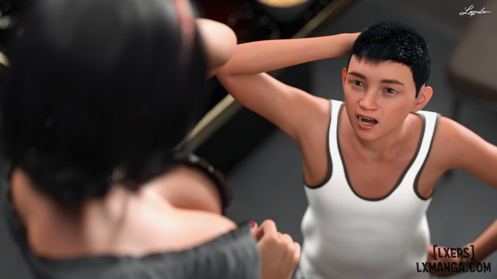 HentaiVN.net - Ảnh 22 - [VŨ TRỤ 2] Người Mẹ Dâm Đãng - Bắt Mẹ - Chap 10
