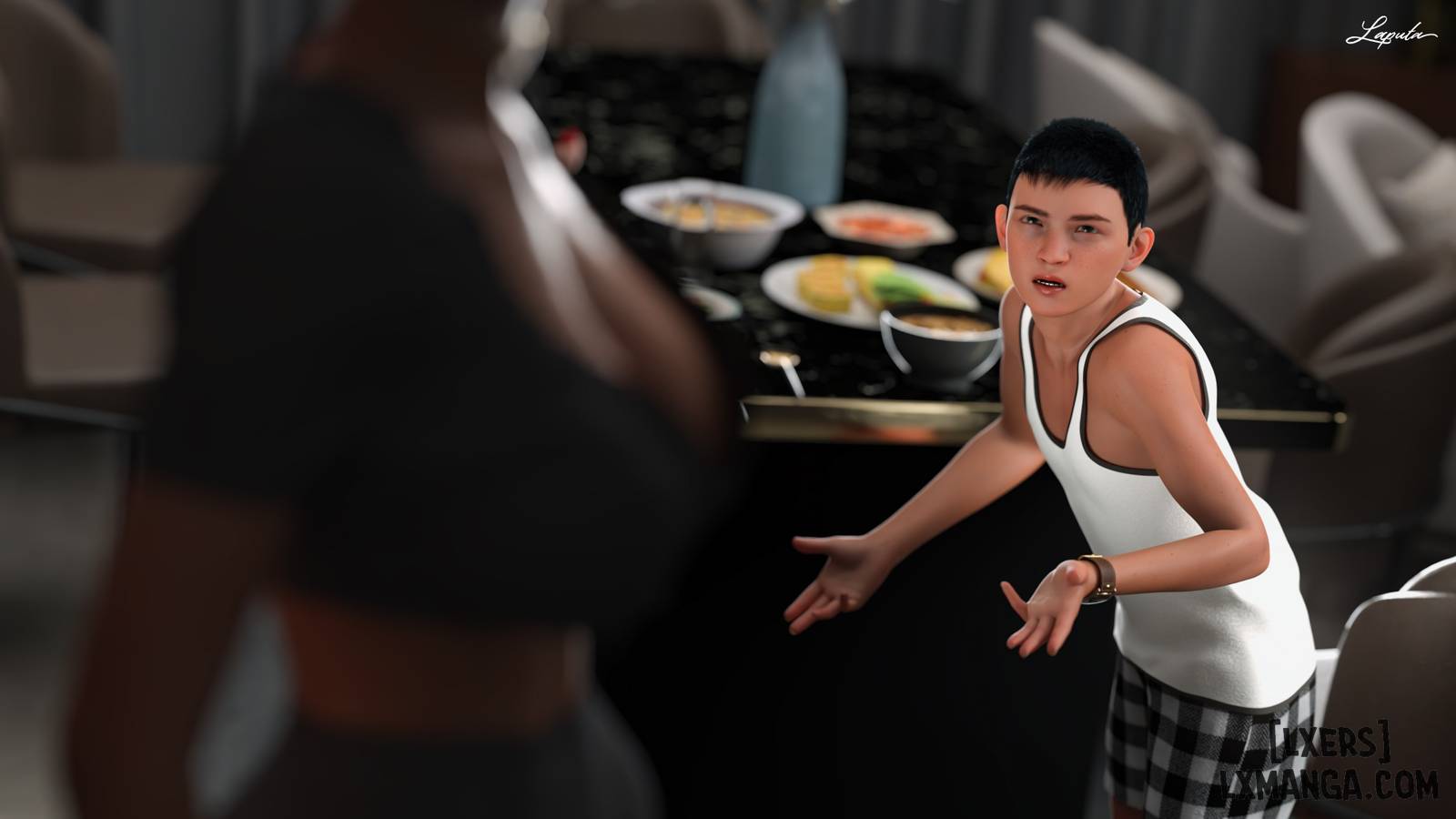 HentaiVN.net - Ảnh 25 - [VŨ TRỤ 2] Người Mẹ Dâm Đãng - Bắt Mẹ - Chap 10