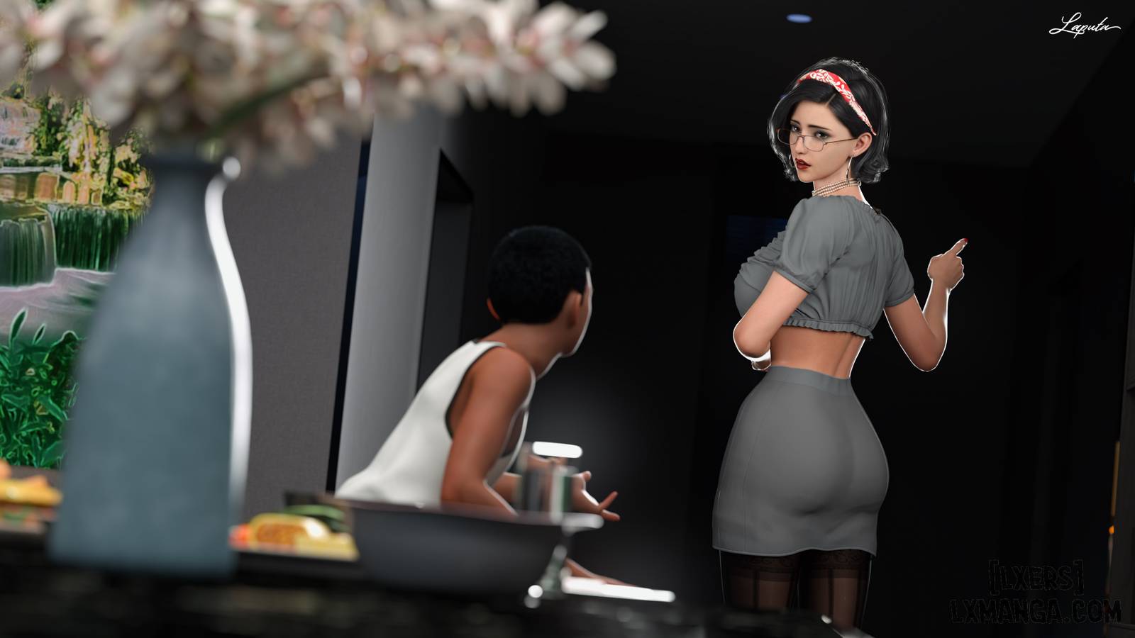 HentaiVN.net - Ảnh 26 - [VŨ TRỤ 2] Người Mẹ Dâm Đãng - Bắt Mẹ - Chap 10