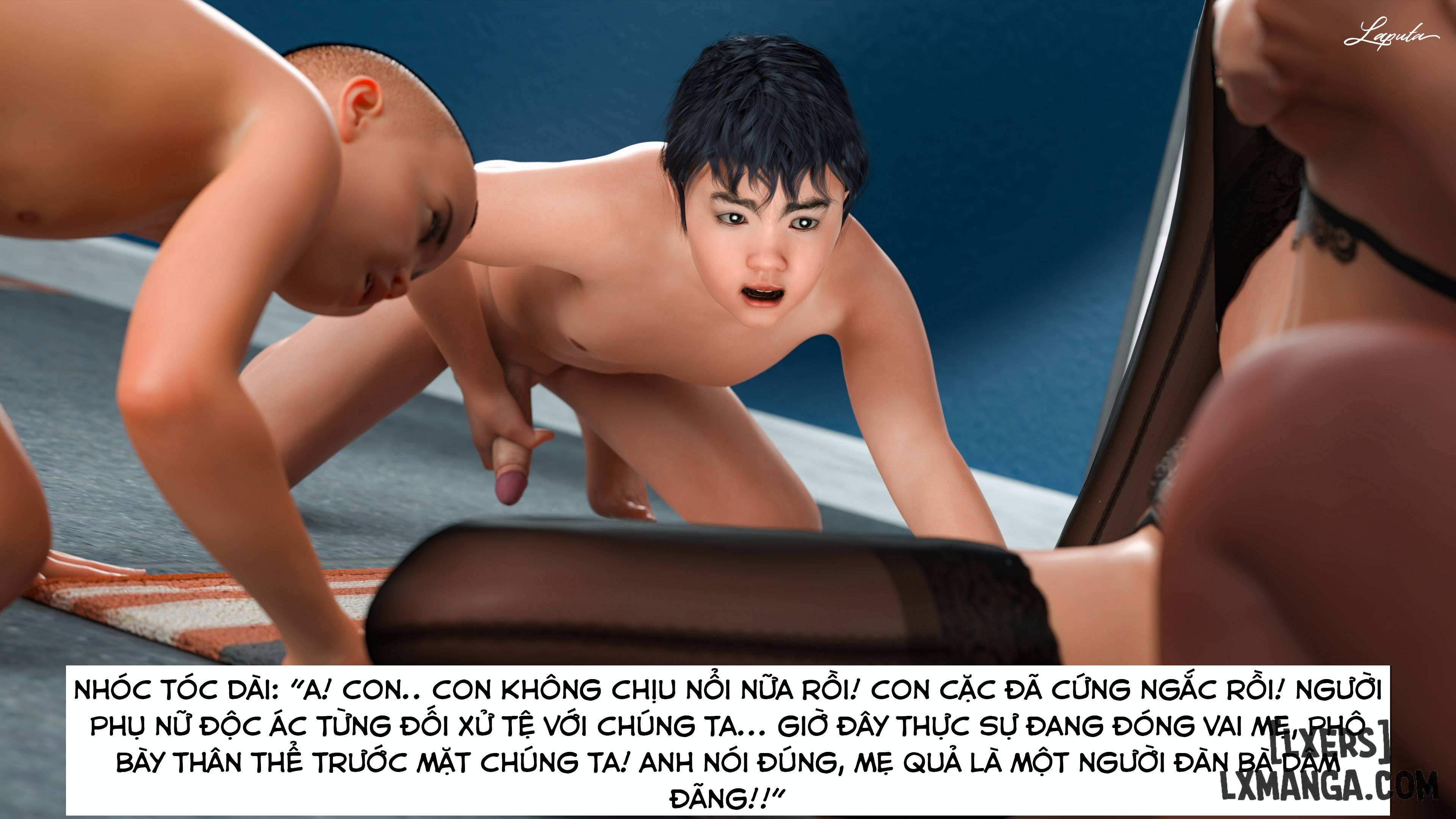 HentaiVN.net - Ảnh 35 - [VŨ TRỤ 2] Người Mẹ Dâm Đãng - Bắt Mẹ - Chap 12