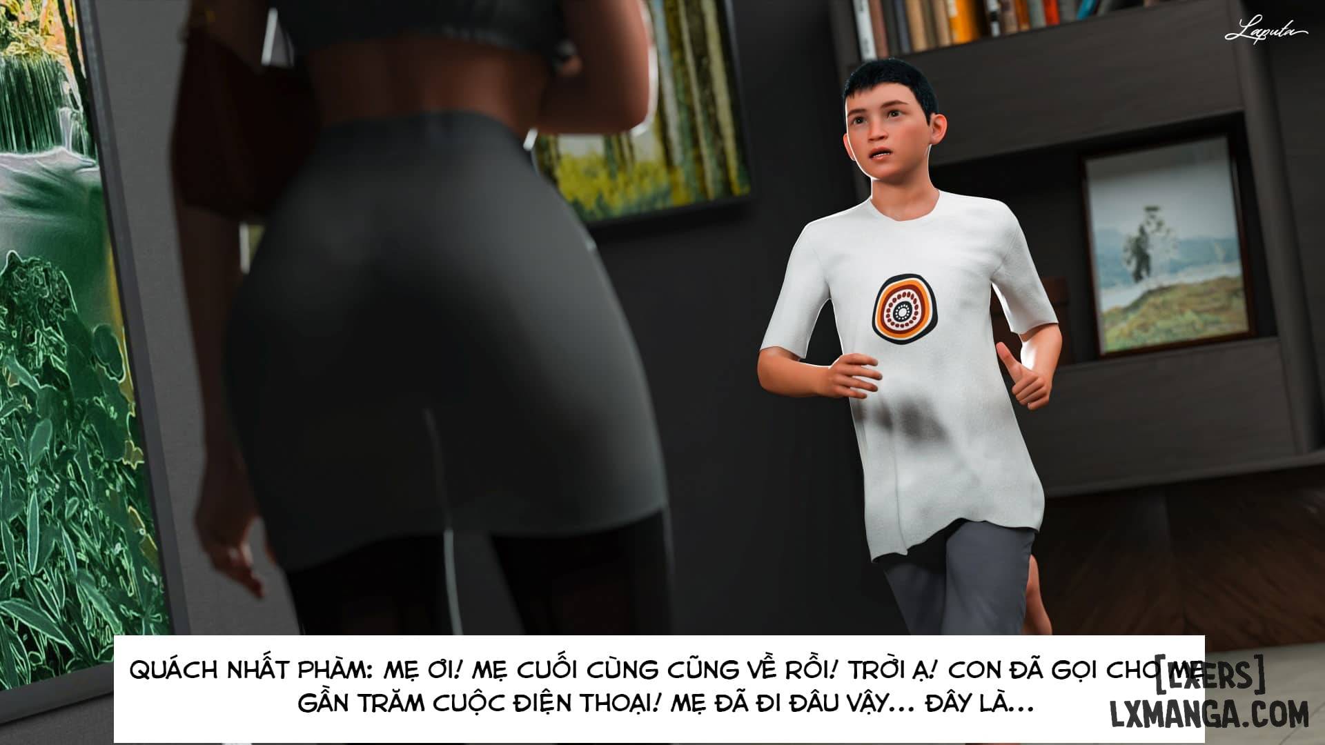 HentaiVN.net - Ảnh 7 - [VŨ TRỤ 2] Người Mẹ Dâm Đãng - Bắt Mẹ - Chap 17