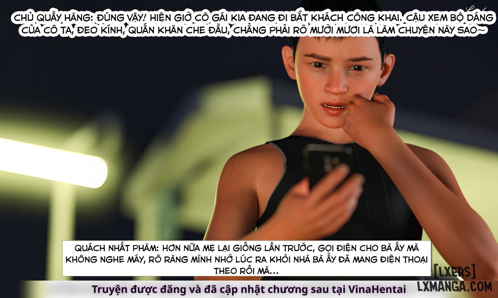 HentaiVN.net - Ảnh 3 - [VŨ TRỤ 2] Người Mẹ Dâm Đãng - Bắt Mẹ - Chap 18