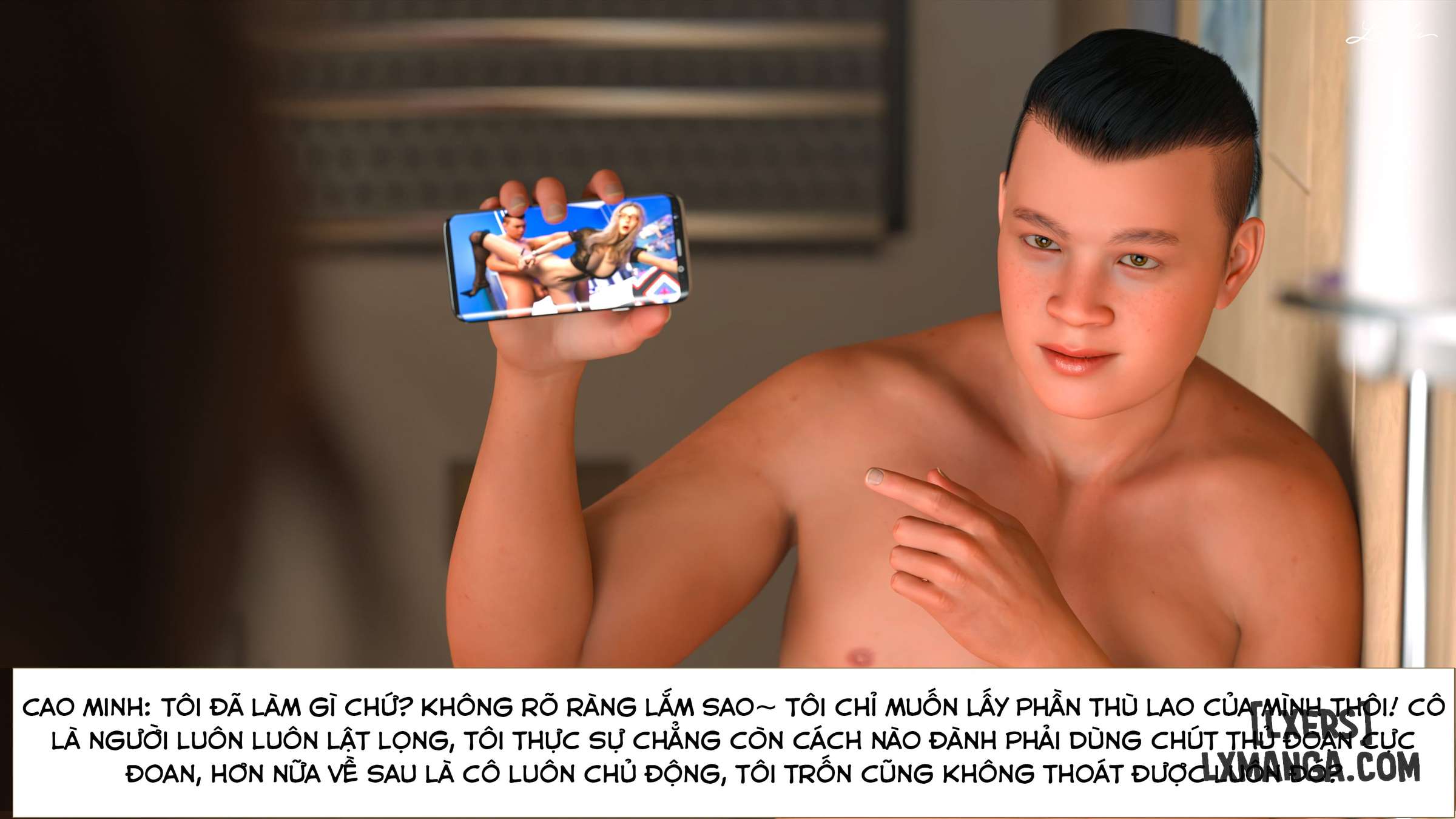 HentaiVN.net - Ảnh 34 - [VŨ TRỤ 2] Người Mẹ Dâm Đãng - Bắt Mẹ - Chap 20