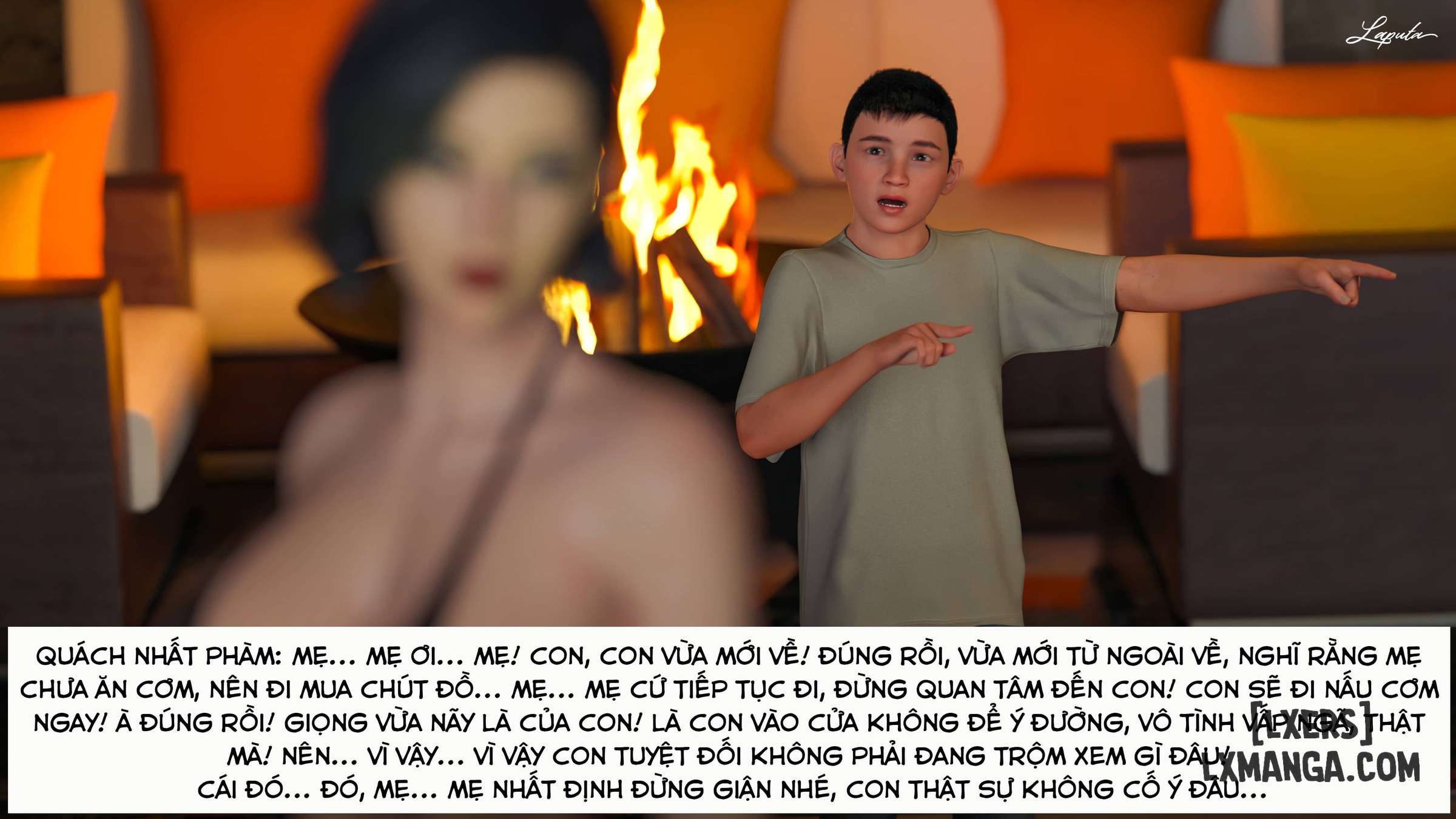 HentaiVN.net - Ảnh 16 - [VŨ TRỤ 1] Người Mẹ Dâm Đãng - Tình Yêu Thuần Khiết - Chap 19