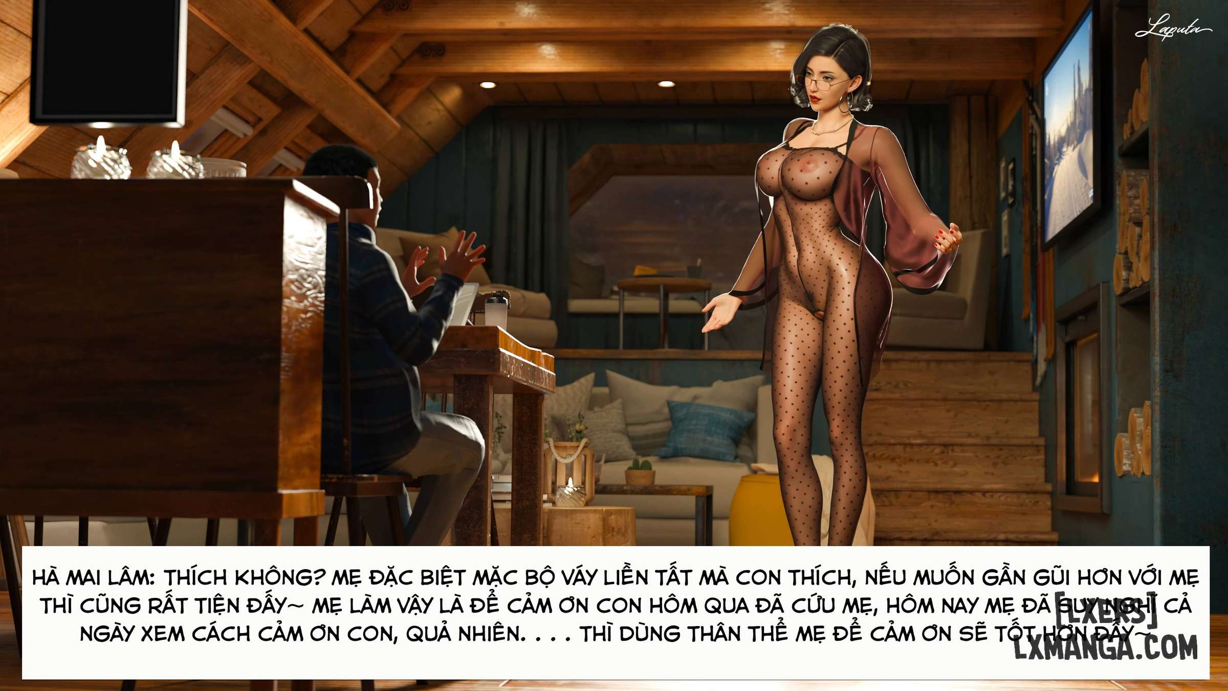 HentaiVN.net - Ảnh 16 - [VŨ TRỤ 1] Người Mẹ Dâm Đãng - Tình Yêu Thuần Khiết - Chap 21